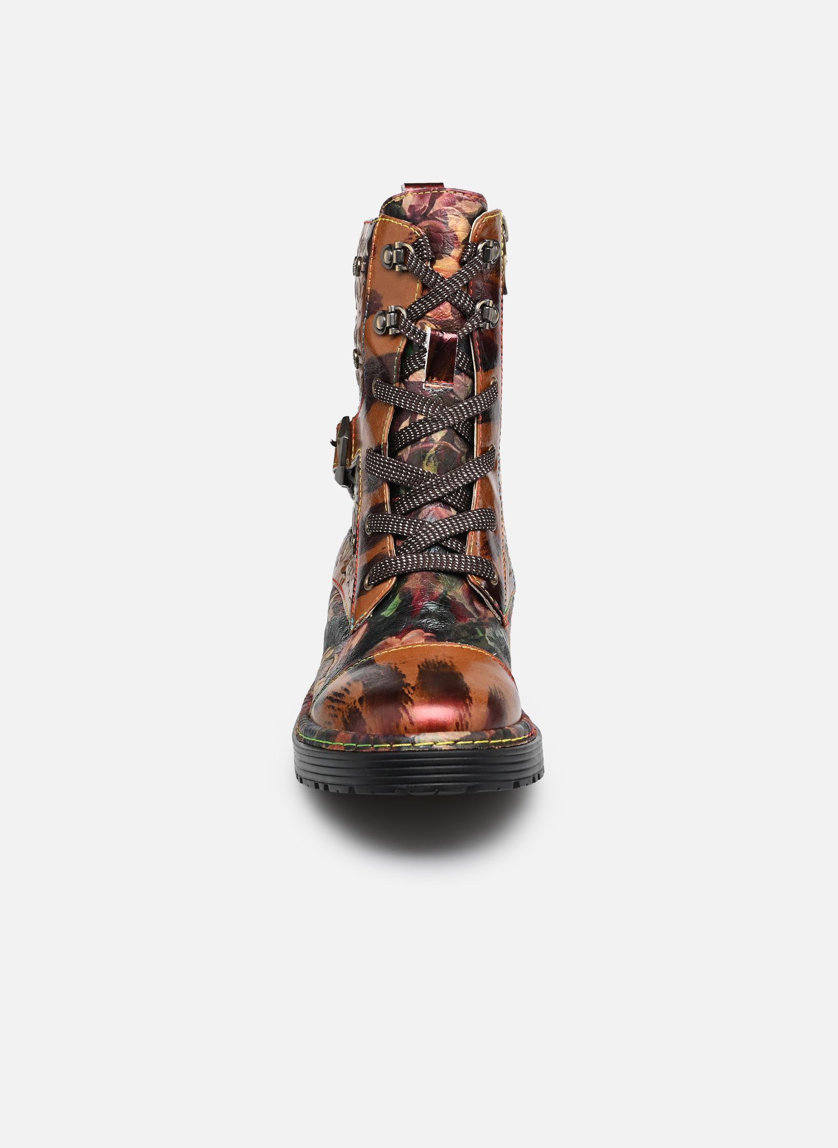 Geschnürte Stiefeletten INCASO 36 damen braun Laura Vita Geschnürte Stiefeletten INCASO 36 damen braun CAMEL