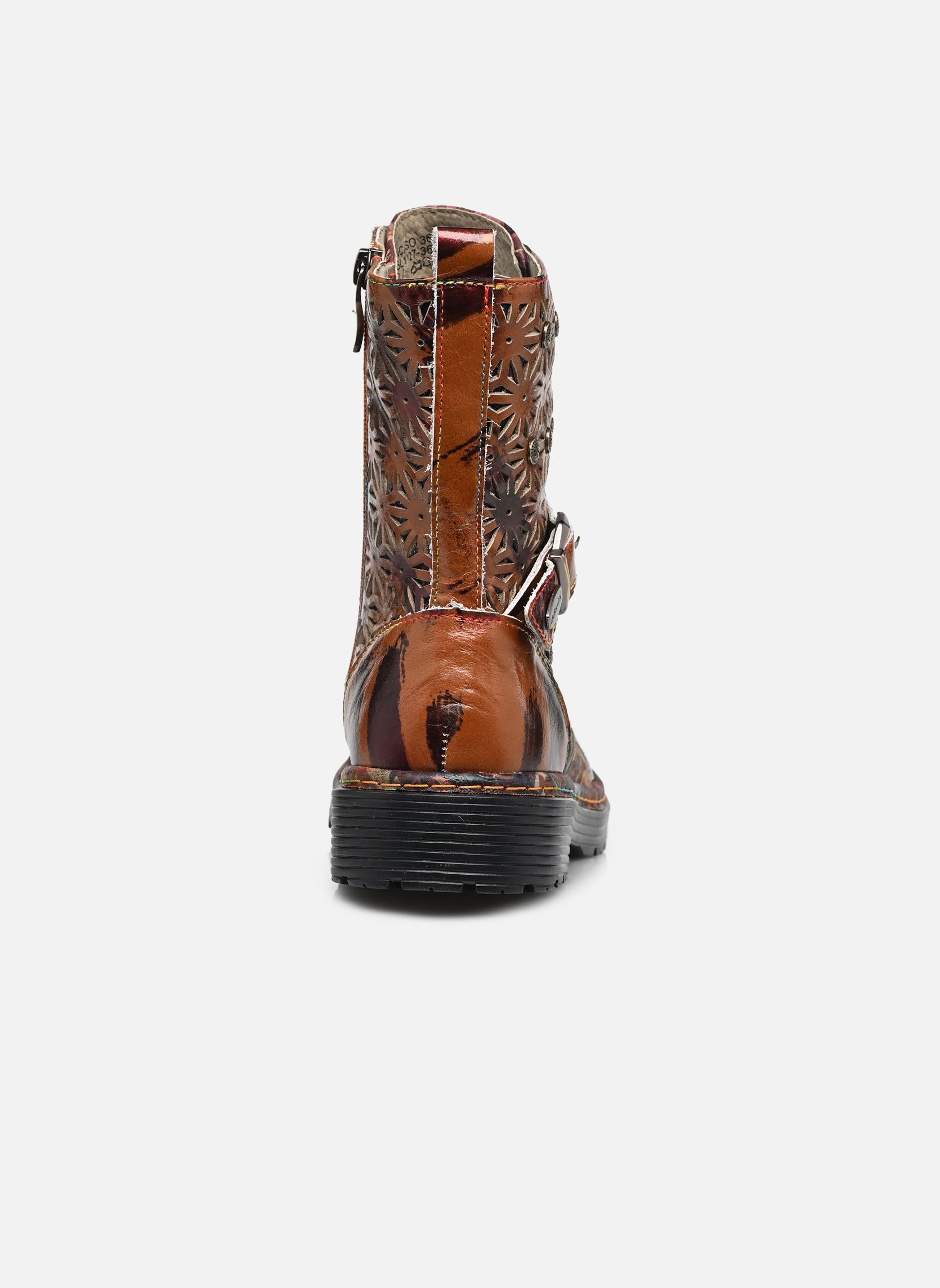 Geschnürte Stiefeletten INCASO 36 damen braun Laura Vita Geschnürte Stiefeletten INCASO 36 damen braun CAMEL