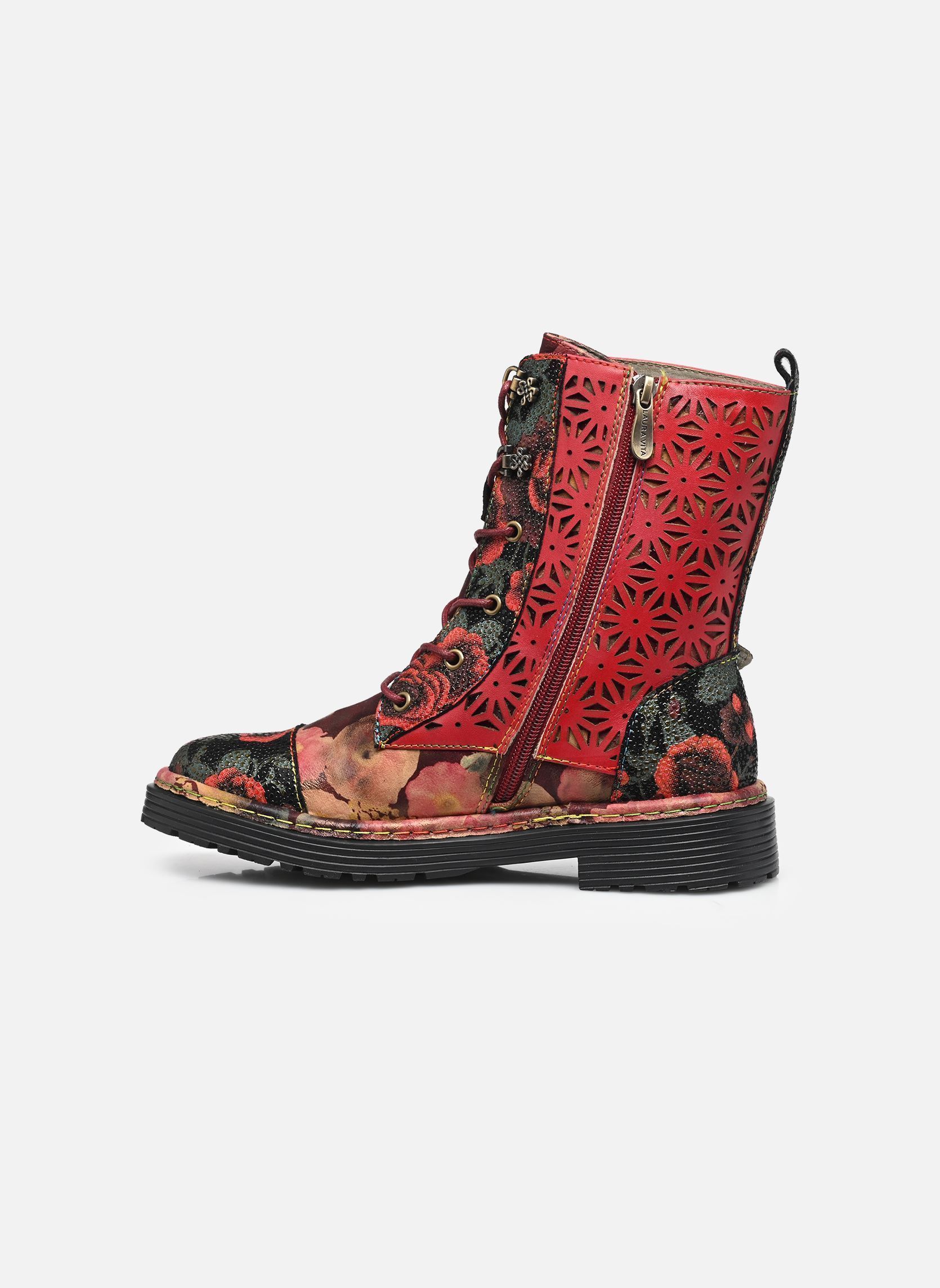 Veterlaarsjes INCASO 36 dames rood Laura Vita Veterlaarsjes INCASO 36 dames rood ROUGE