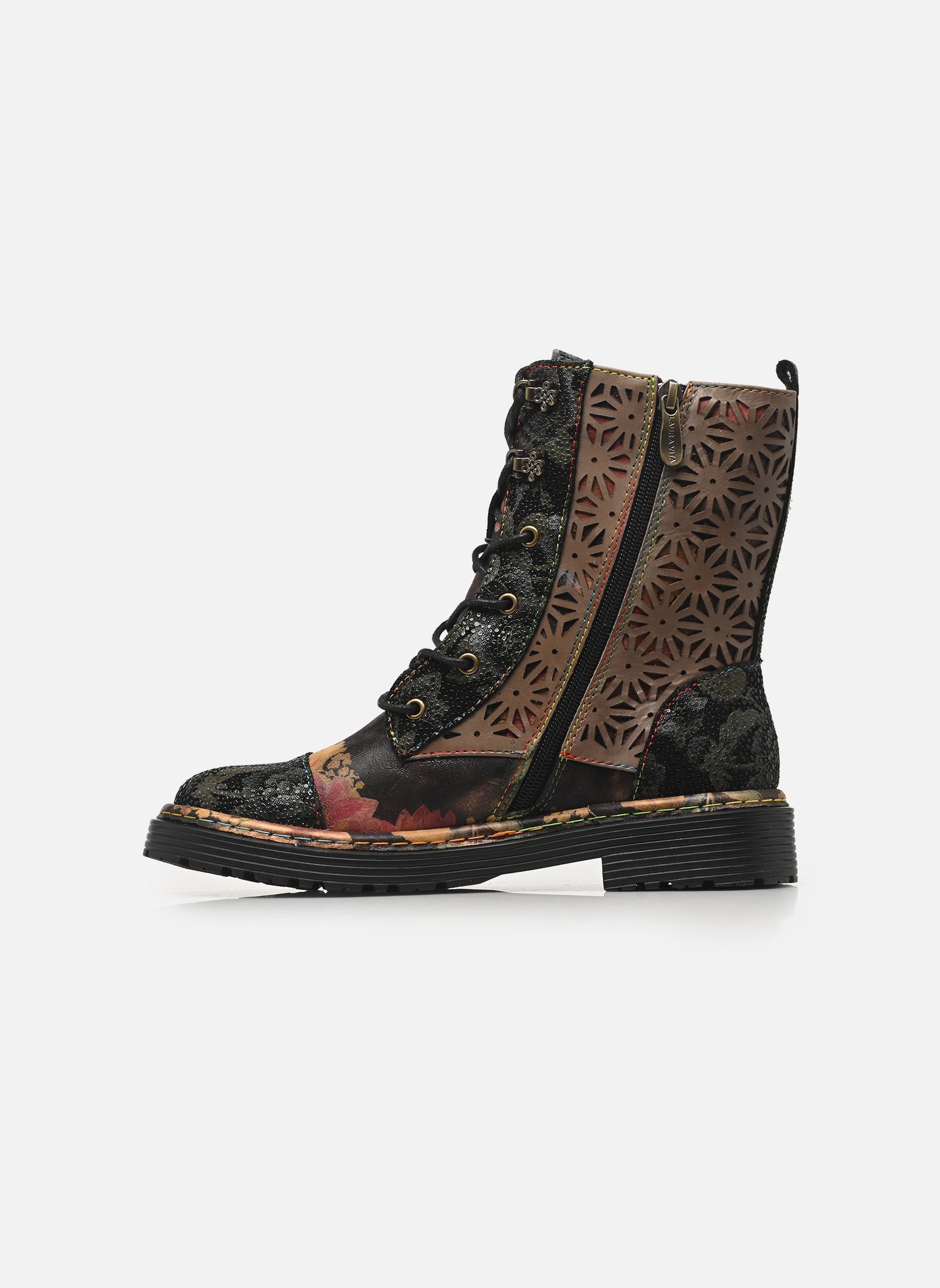 Bottines à lacets INCASO 36 femme noir Laura Vita Bottines à lacets INCASO 36 femme noir NOIR