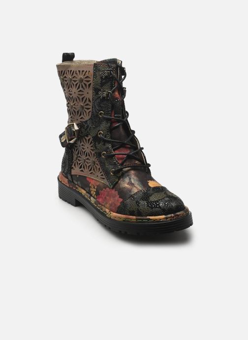 Laura Vita Bottines à lacets INCASO 36 femme noir