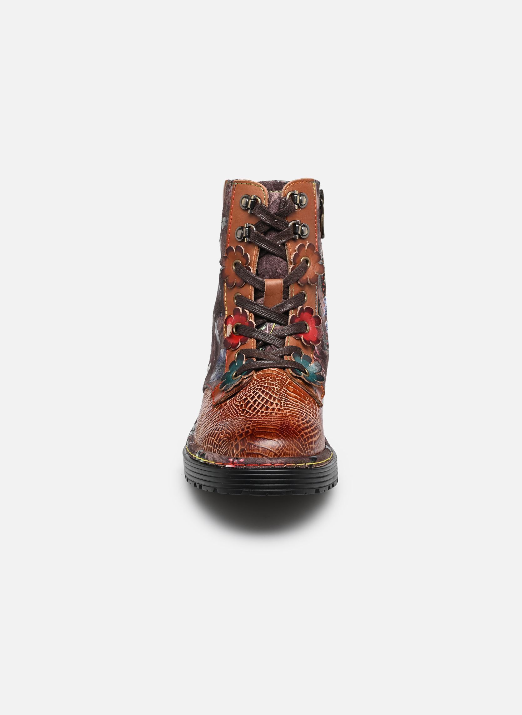 Geschnürte Stiefeletten INCASO 39 damen braun Laura Vita Geschnürte Stiefeletten INCASO 39 damen braun MARRON