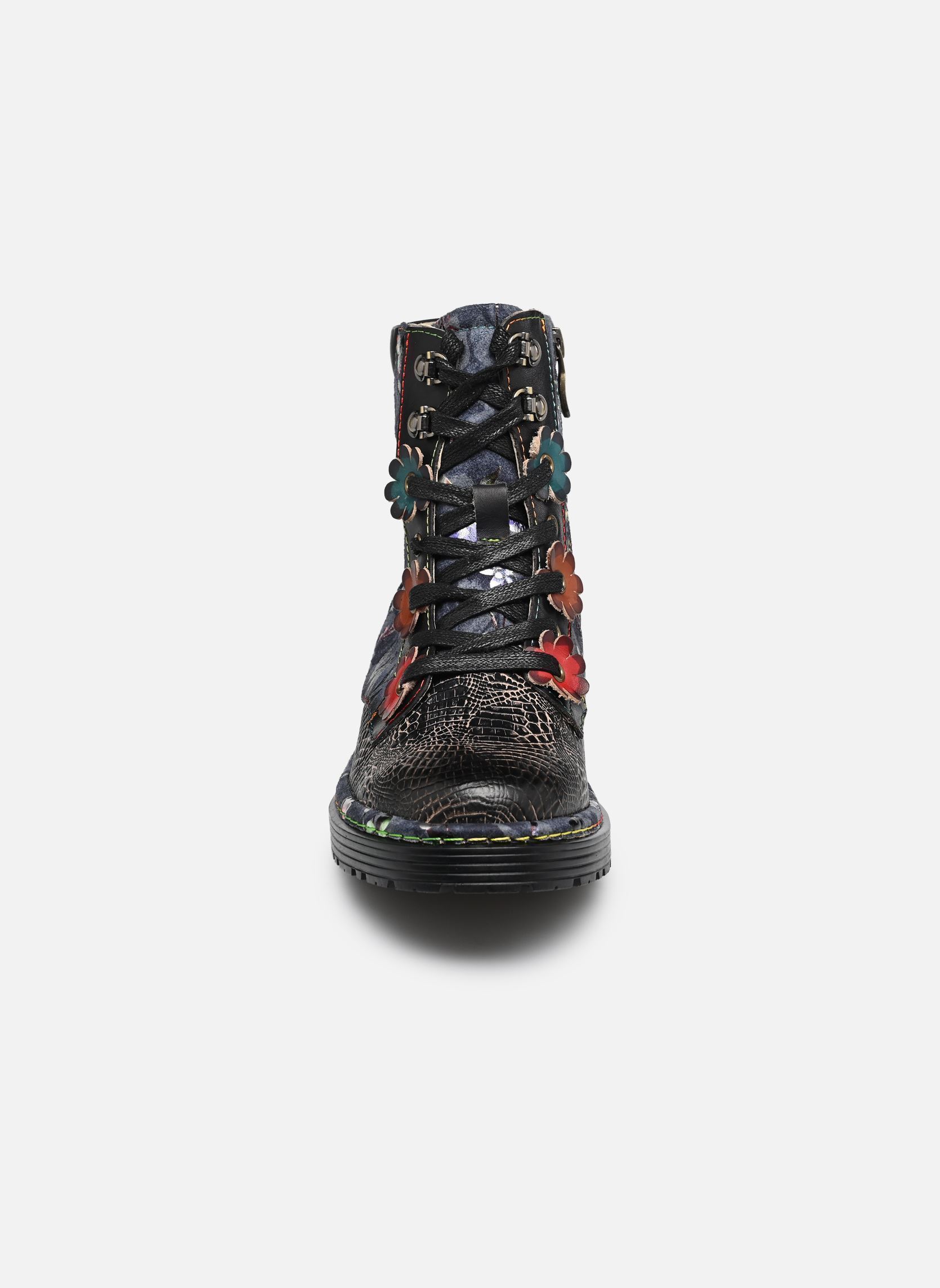 Geschnürte Stiefeletten INCASO 39 damen schwarz Laura Vita Geschnürte Stiefeletten INCASO 39 damen schwarz NOIR