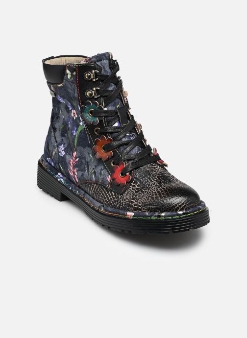 Laura Vita Bottines à lacets INCASO 39 femme noir