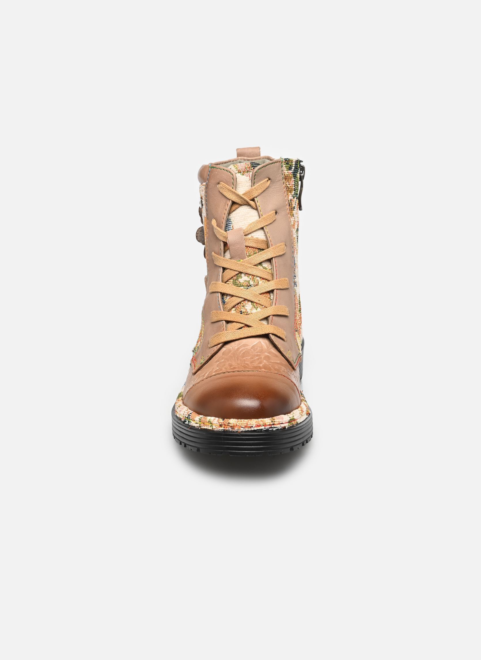 Geschnürte Stiefeletten INCASO 41 damen beige Laura Vita Geschnürte Stiefeletten INCASO 41 damen beige BEIGE
