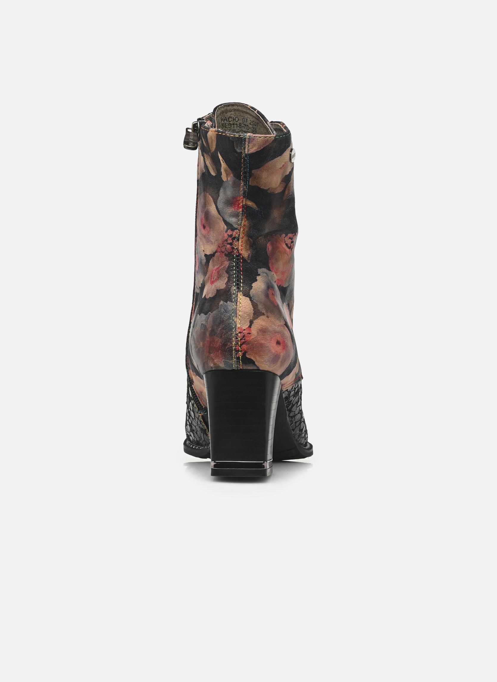 Geschnürte Stiefeletten KACIO 07 damen grau Laura Vita Geschnürte Stiefeletten KACIO 07 damen grau ACIER