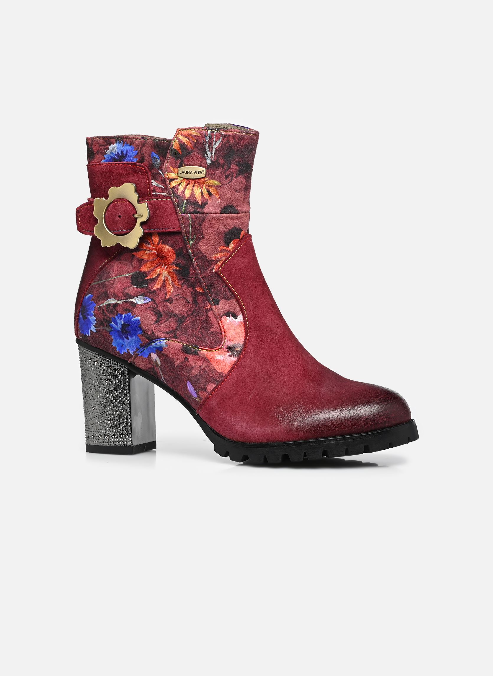 Bottines et boots KATEO 04 femme bordeaux Laura Vita Bottines et boots KATEO 04 femme bordeaux WINE