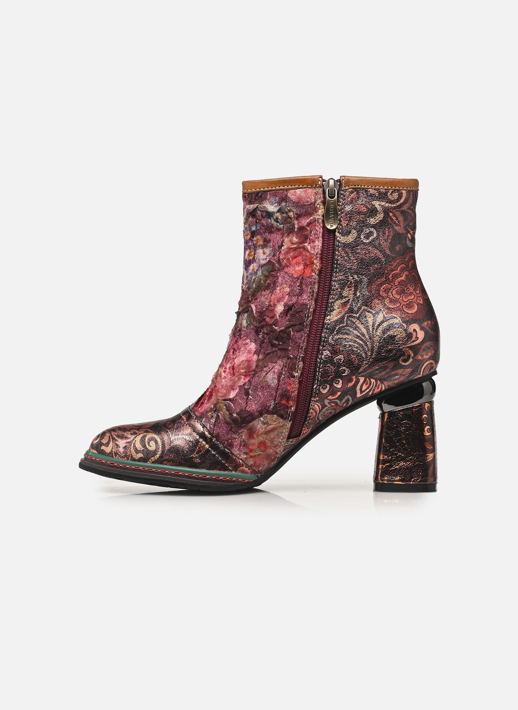 Bottines et boots KINOAO 09 femme bordeaux Laura Vita Bottines et boots KINOAO 09 femme bordeaux Wine