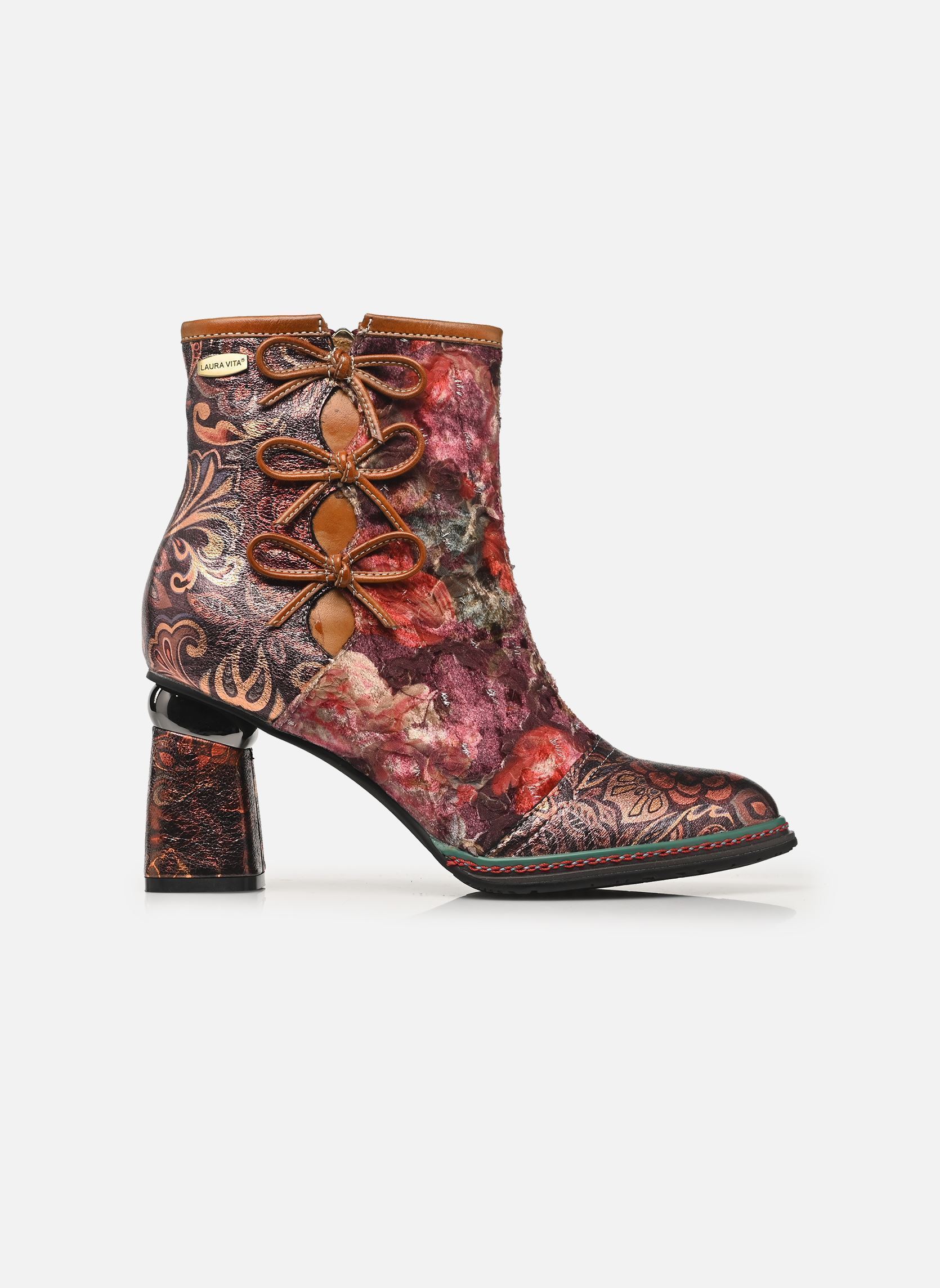 Bottines et boots KINOAO 09 femme bordeaux Laura Vita Bottines et boots KINOAO 09 femme bordeaux Wine