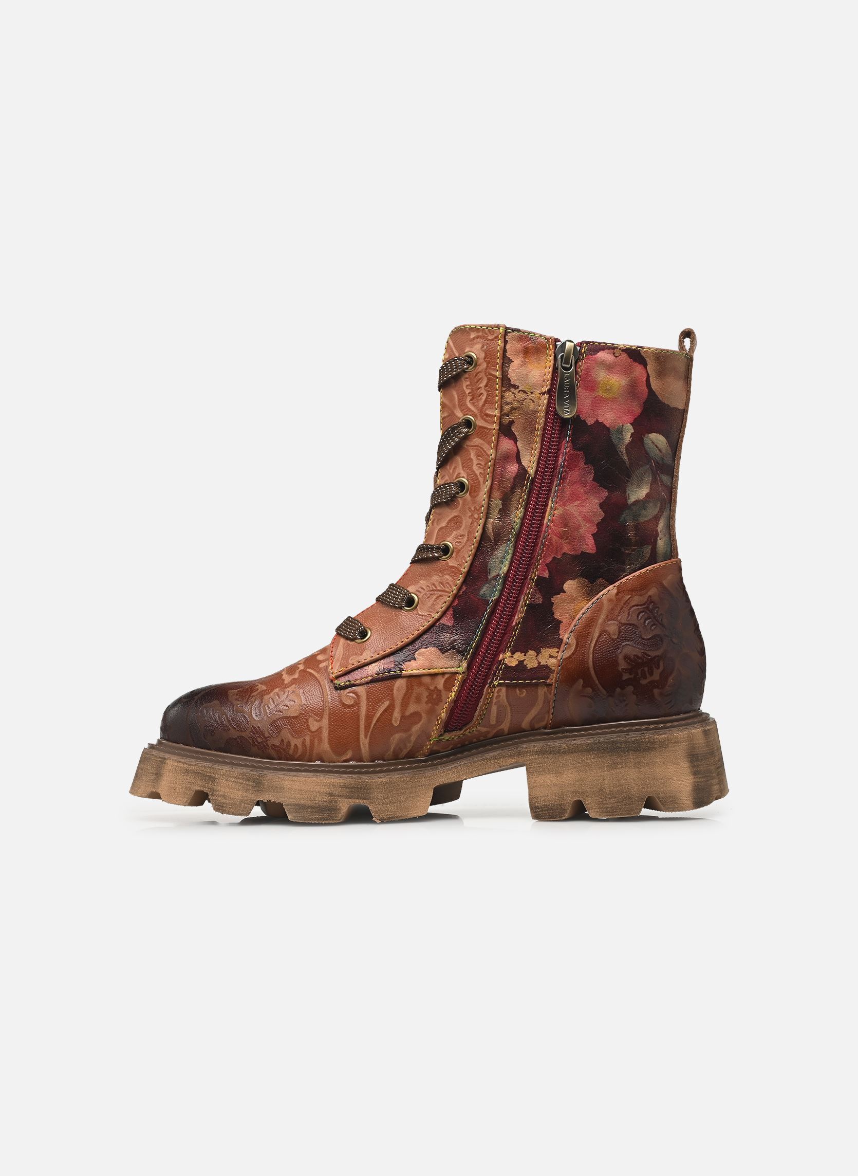 Bottines à lacets KOULEO 14 femme marron Laura Vita Bottines à lacets KOULEO 14 femme marron MARRON