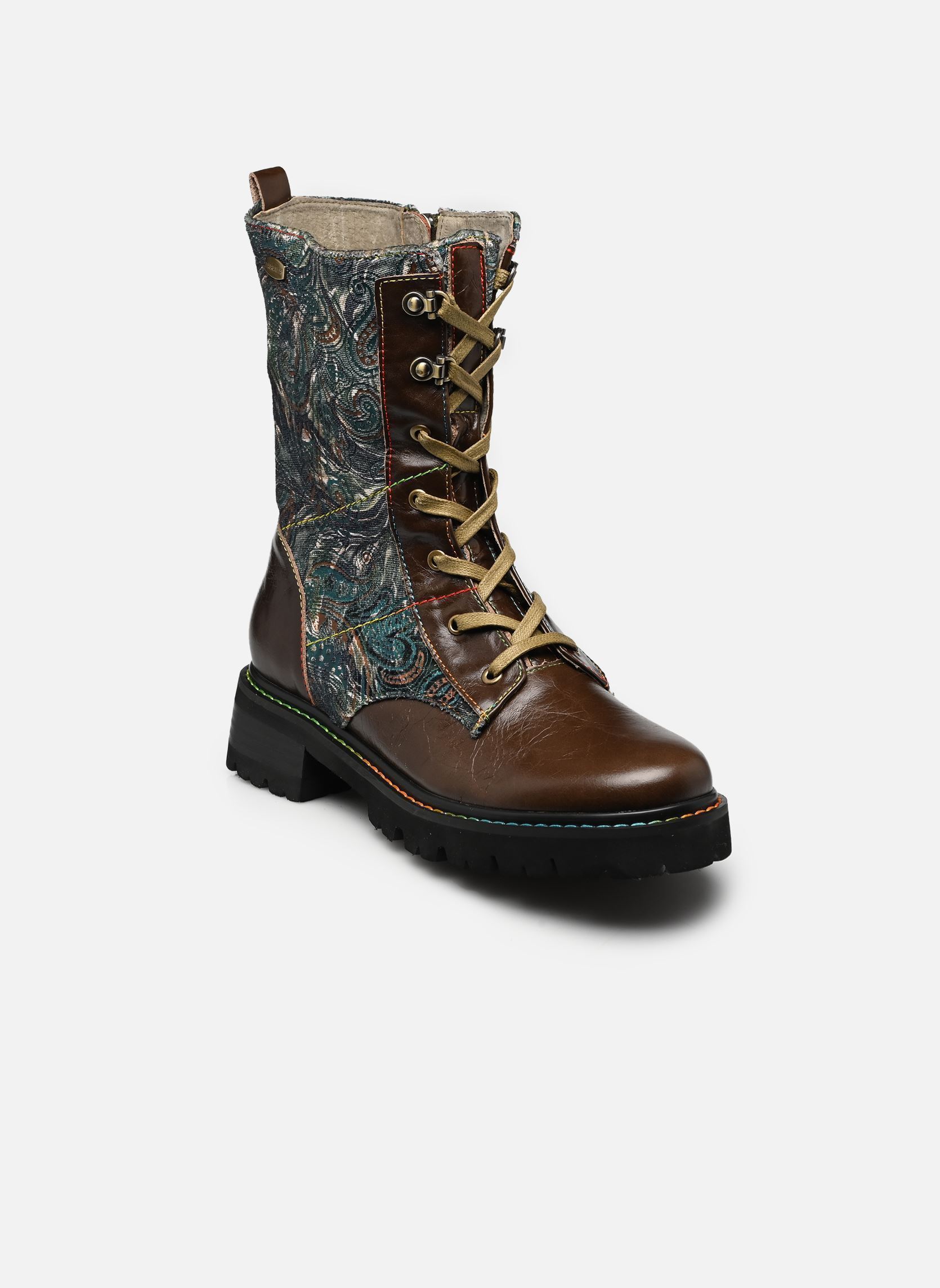 Bottines à lacets KOULEO 20 femme marron Laura Vita Bottines à lacets KOULEO 20 femme marron TAUPE