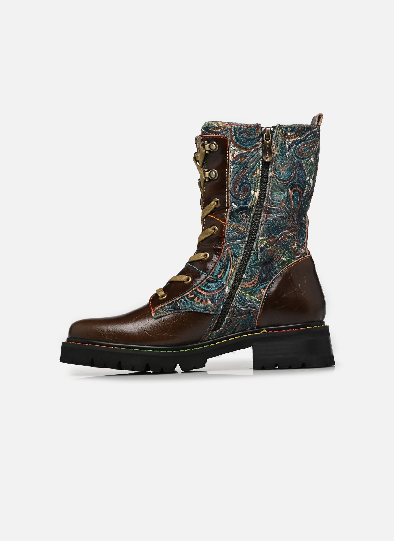 Bottines à lacets KOULEO 20 femme marron Laura Vita Bottines à lacets KOULEO 20 femme marron TAUPE