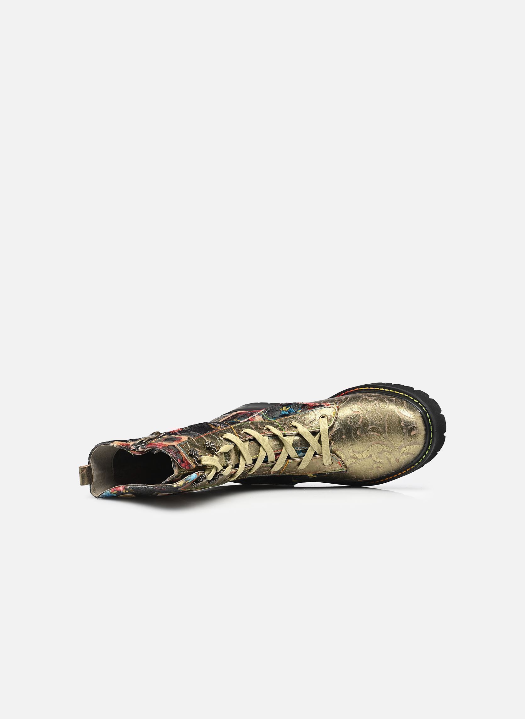 Geschnürte Stiefeletten KOULEO 20 damen gold und bronze Laura Vita Geschnürte Stiefeletten KOULEO 20 damen gold und bronze BRONZE