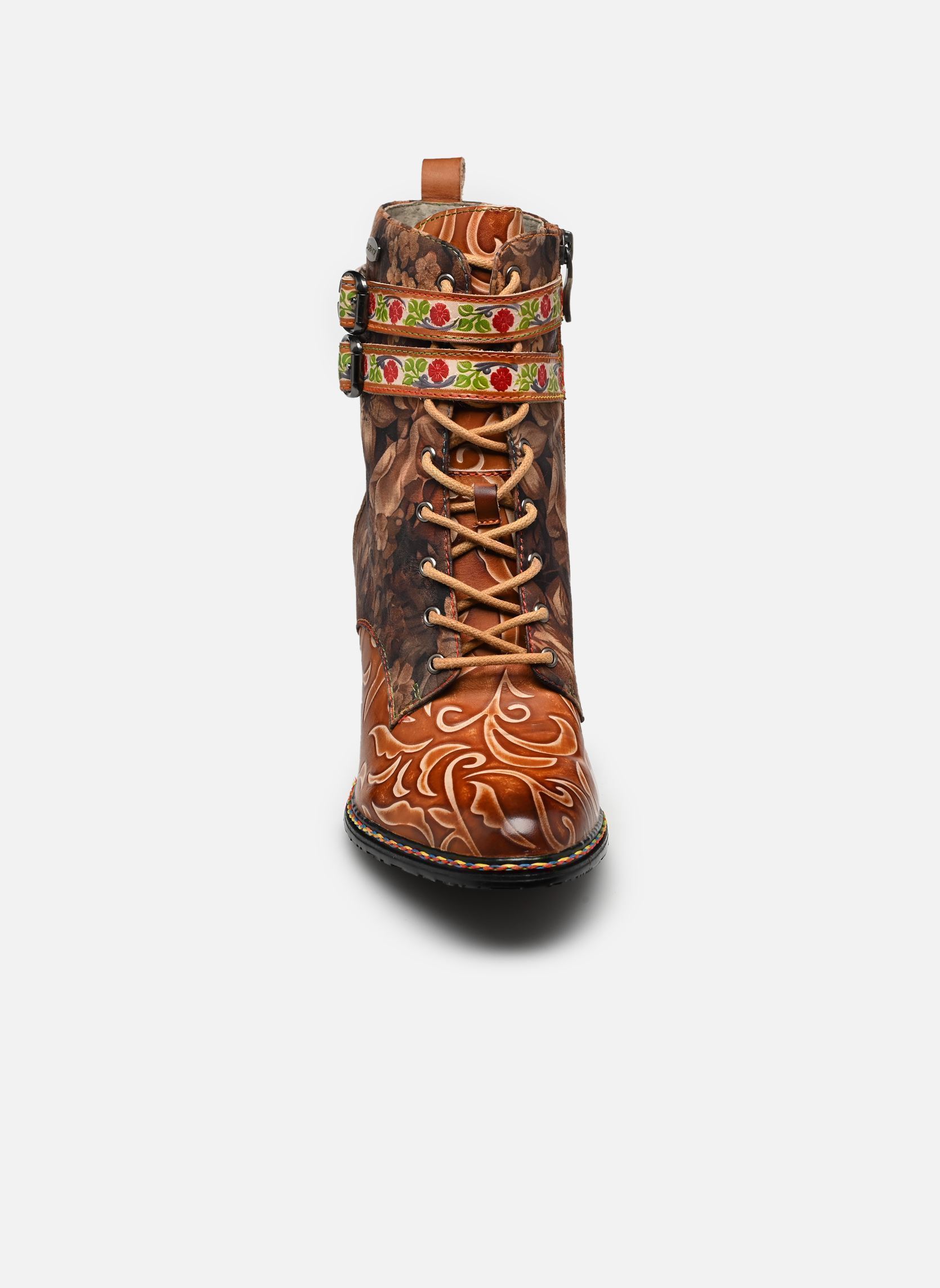 Bottines à lacets LEDAO 36 femme marron Laura Vita Bottines à lacets LEDAO 36 femme marron BRUN