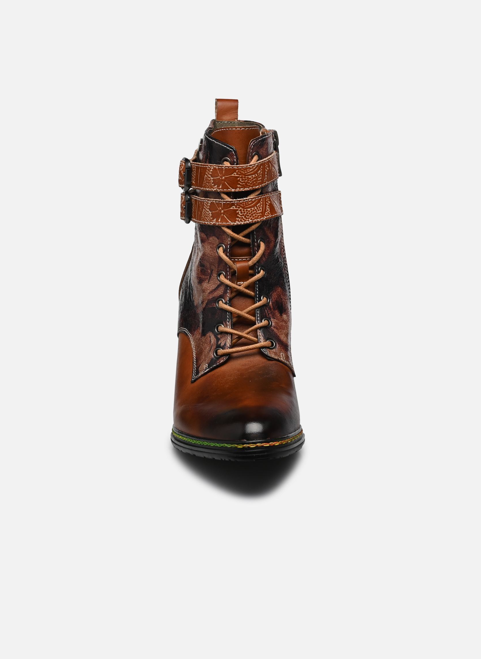 Bottines à lacets LEDAO 36 femme marron Laura Vita Bottines à lacets LEDAO 36 femme marron CAMEL