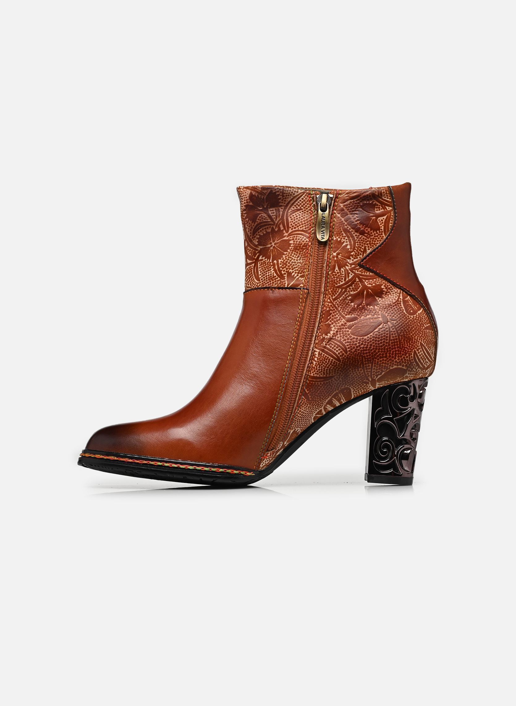 Bottines basses LEDAO 43 femme marron Laura Vita Bottines basses LEDAO 43 femme marron CHATAIGNE