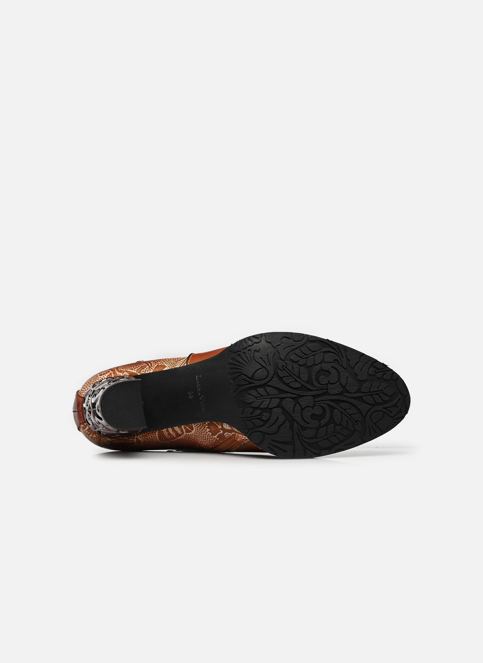 Bottines basses LEDAO 43 femme marron Laura Vita Bottines basses LEDAO 43 femme marron CHATAIGNE