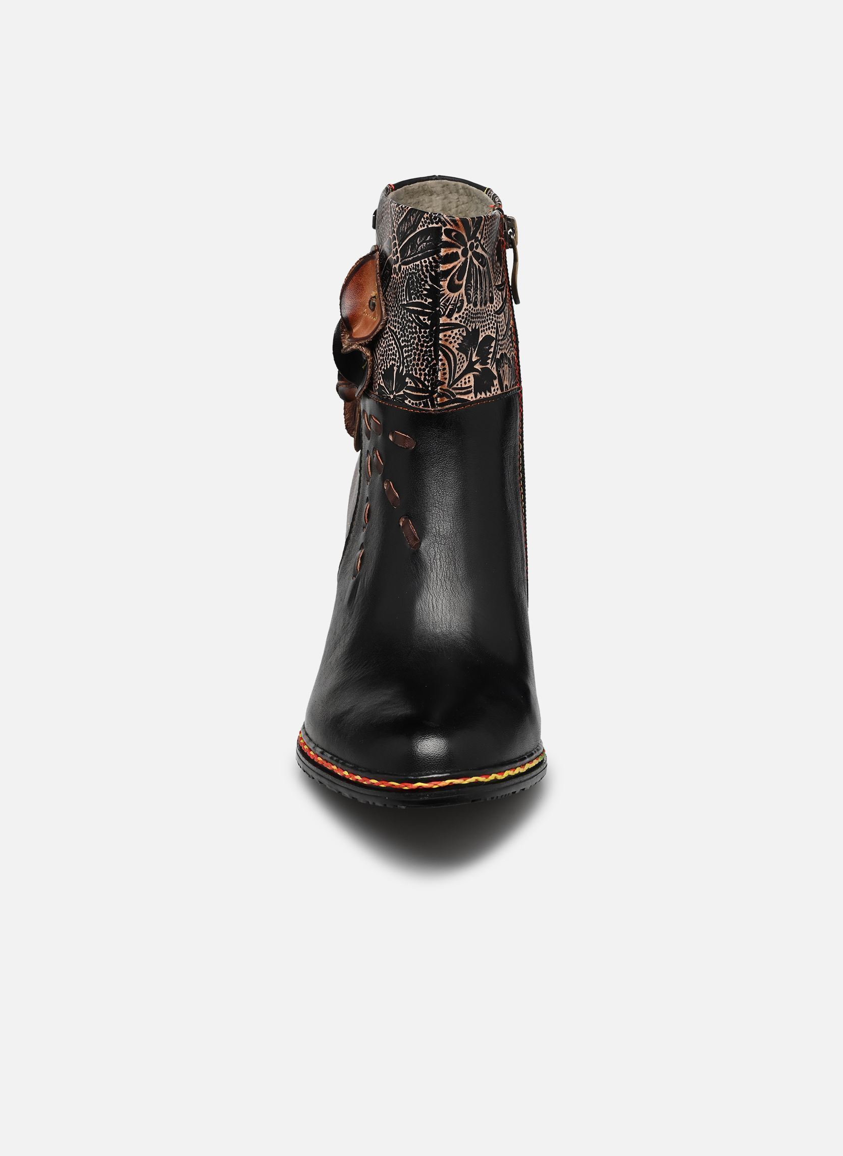 Niedrige Ankle Boots LEDAO 43 damen schwarz Laura Vita Niedrige Ankle Boots LEDAO 43 damen schwarz NOIR