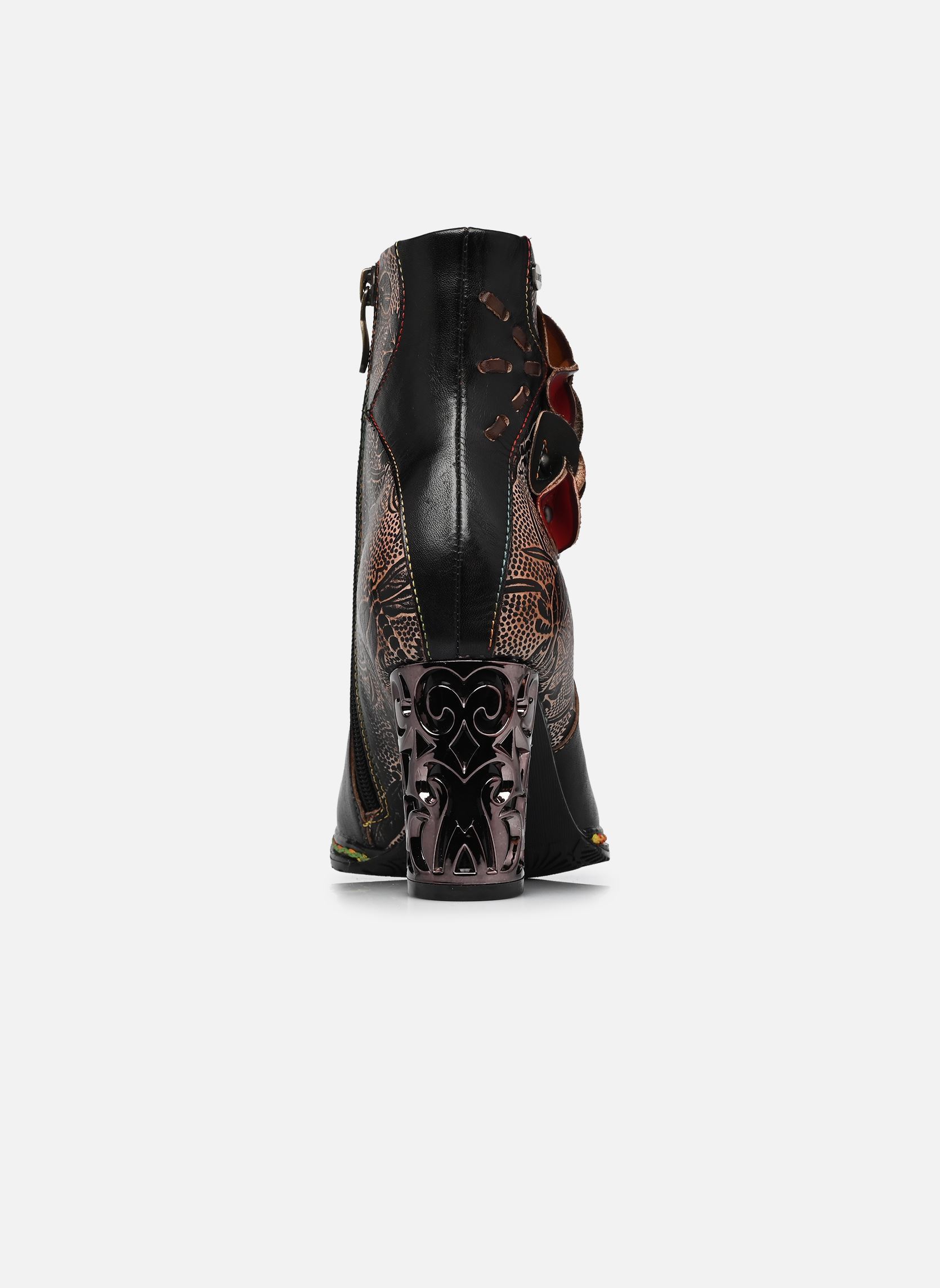 Niedrige Ankle Boots LEDAO 43 damen schwarz Laura Vita Niedrige Ankle Boots LEDAO 43 damen schwarz NOIR