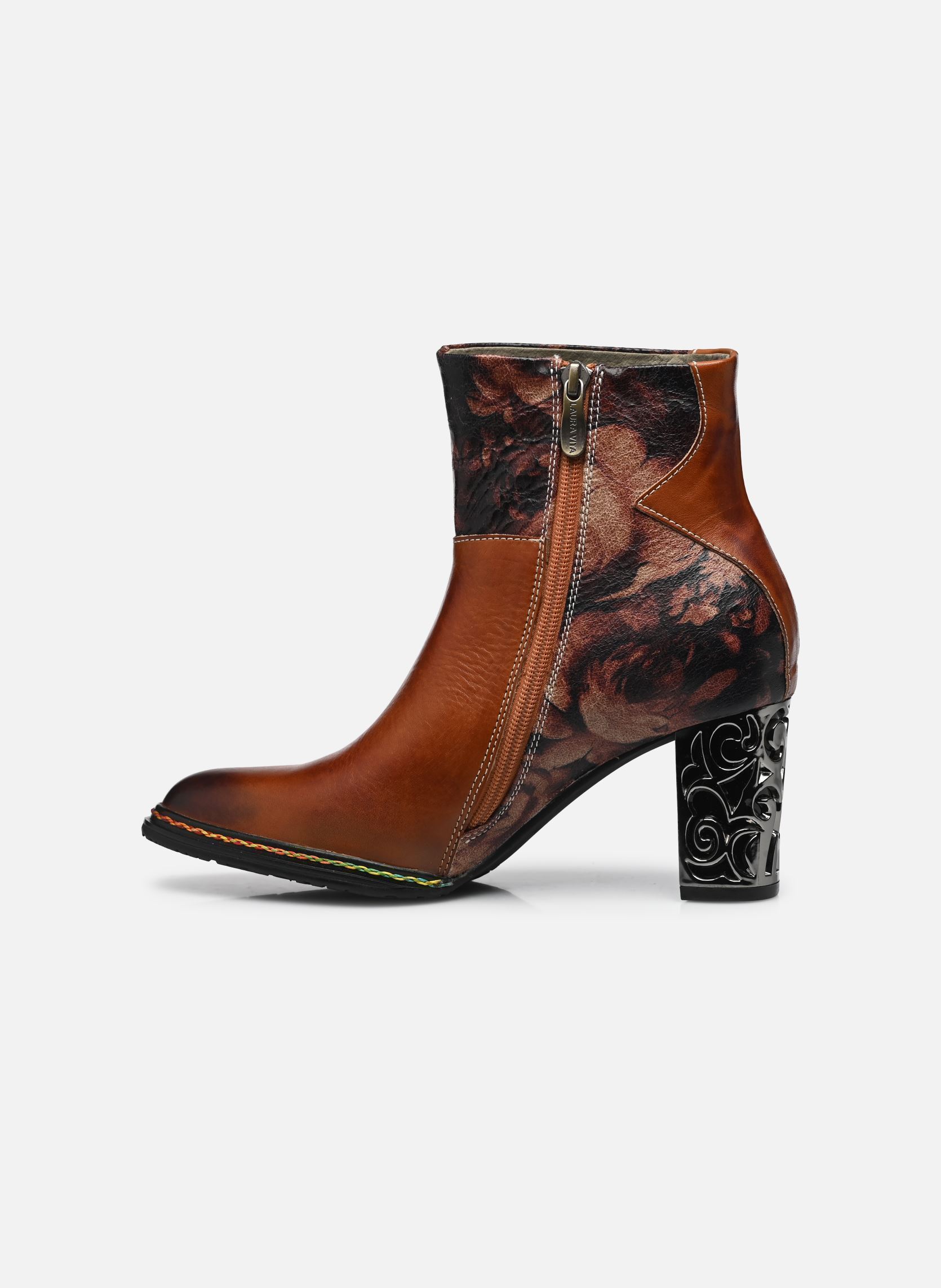 Niedrige Ankle Boots LEDAO 43 damen braun Laura Vita Niedrige Ankle Boots LEDAO 43 damen braun CAMEL