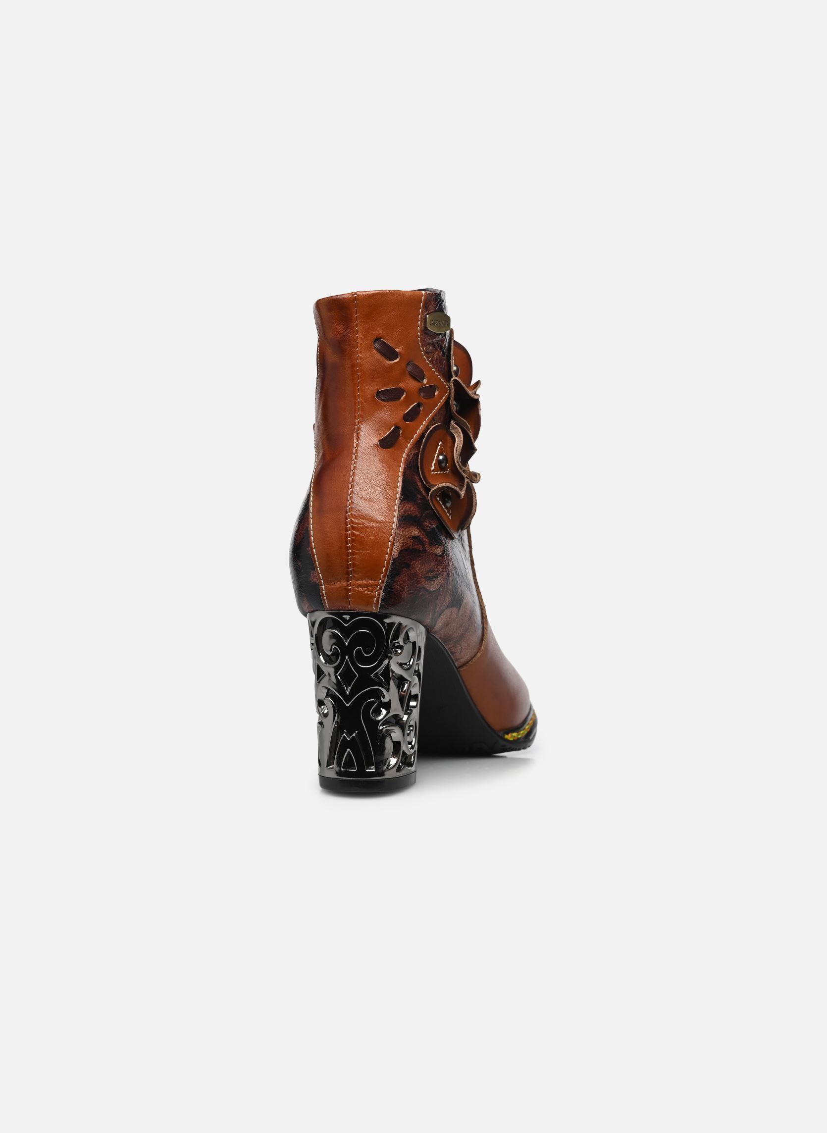 Niedrige Ankle Boots LEDAO 43 damen braun Laura Vita Niedrige Ankle Boots LEDAO 43 damen braun CAMEL