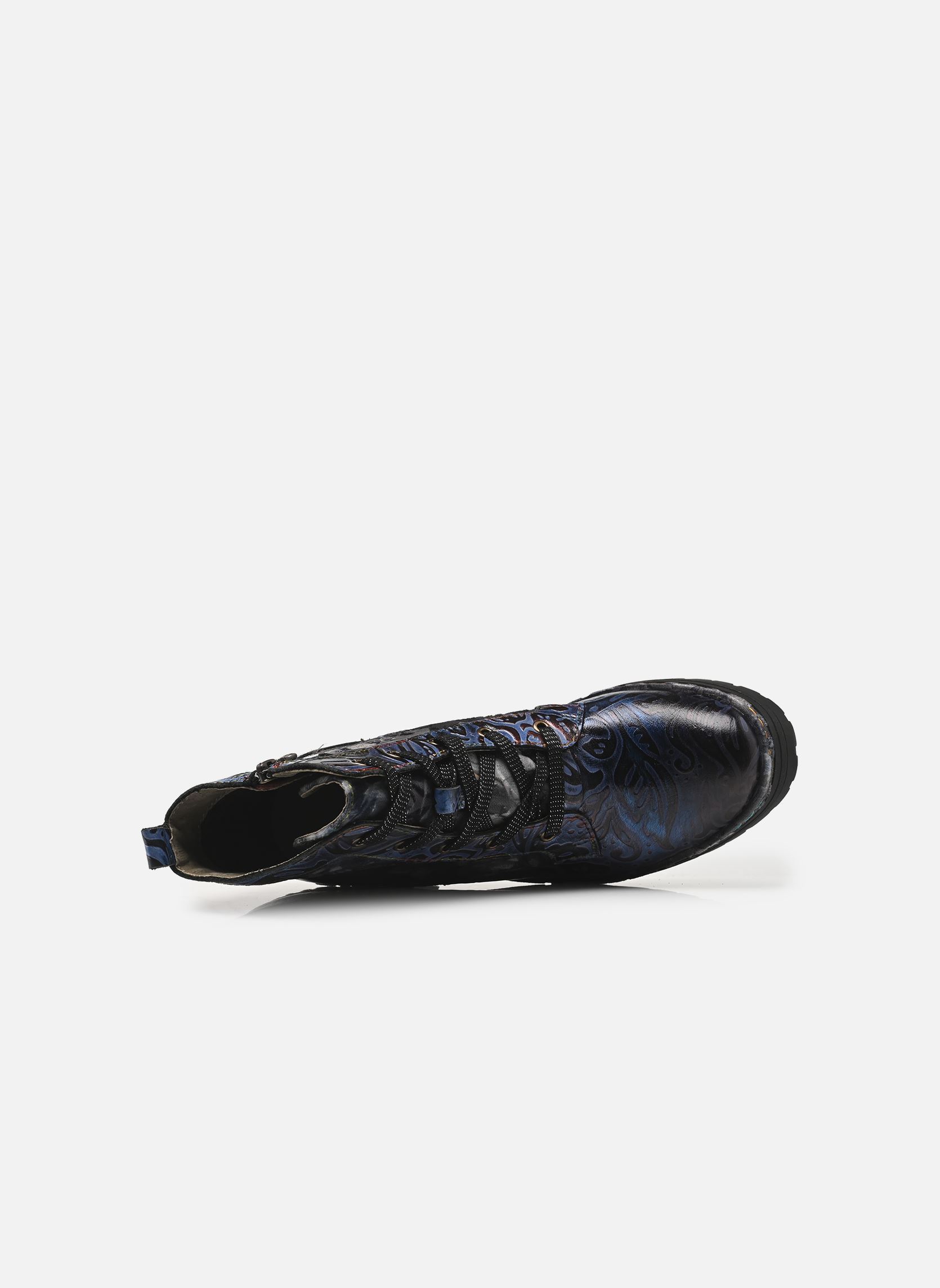 Geschnürte Stiefeletten MONAO 08 damen blau Laura Vita Geschnürte Stiefeletten MONAO 08 damen blau BLEU