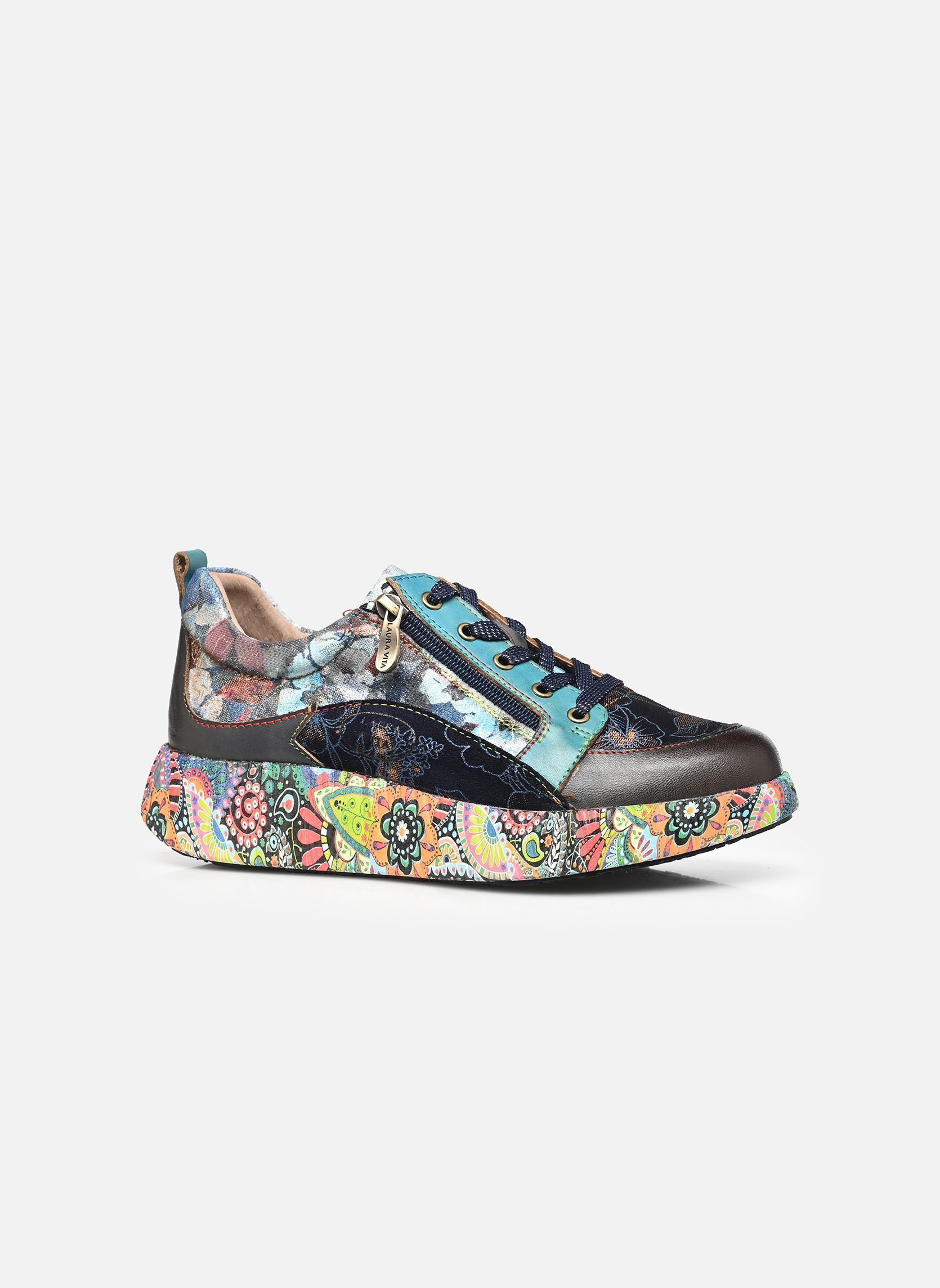 Baskets NIKITO 74 femme multicolore Laura Vita Baskets NIKITO 74 femme multicolore BLEU