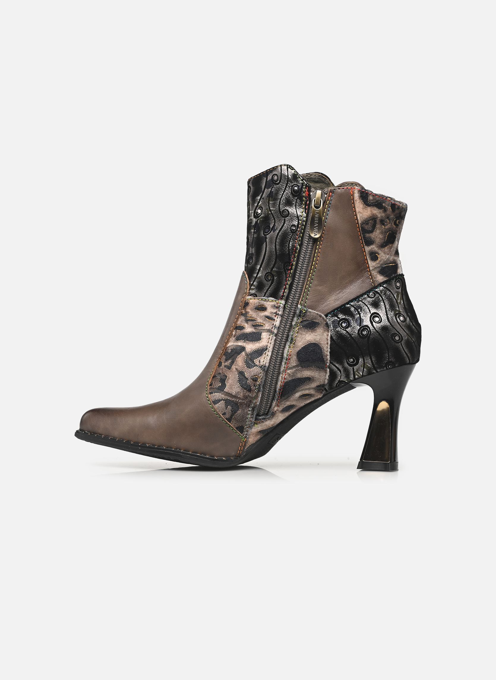 Niedrige Ankle Boots OANELO 09 damen grau Laura Vita Niedrige Ankle Boots OANELO 09 damen grau GRIS