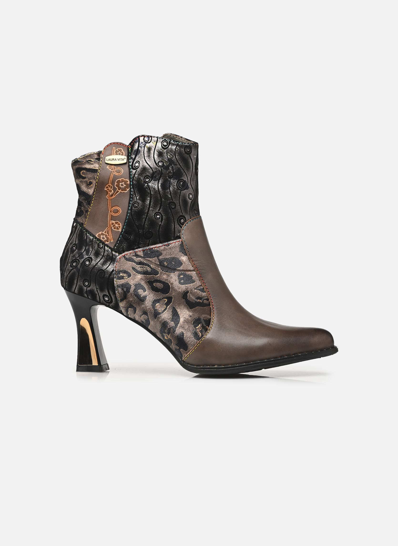 Niedrige Ankle Boots OANELO 09 damen grau Laura Vita Niedrige Ankle Boots OANELO 09 damen grau GRIS