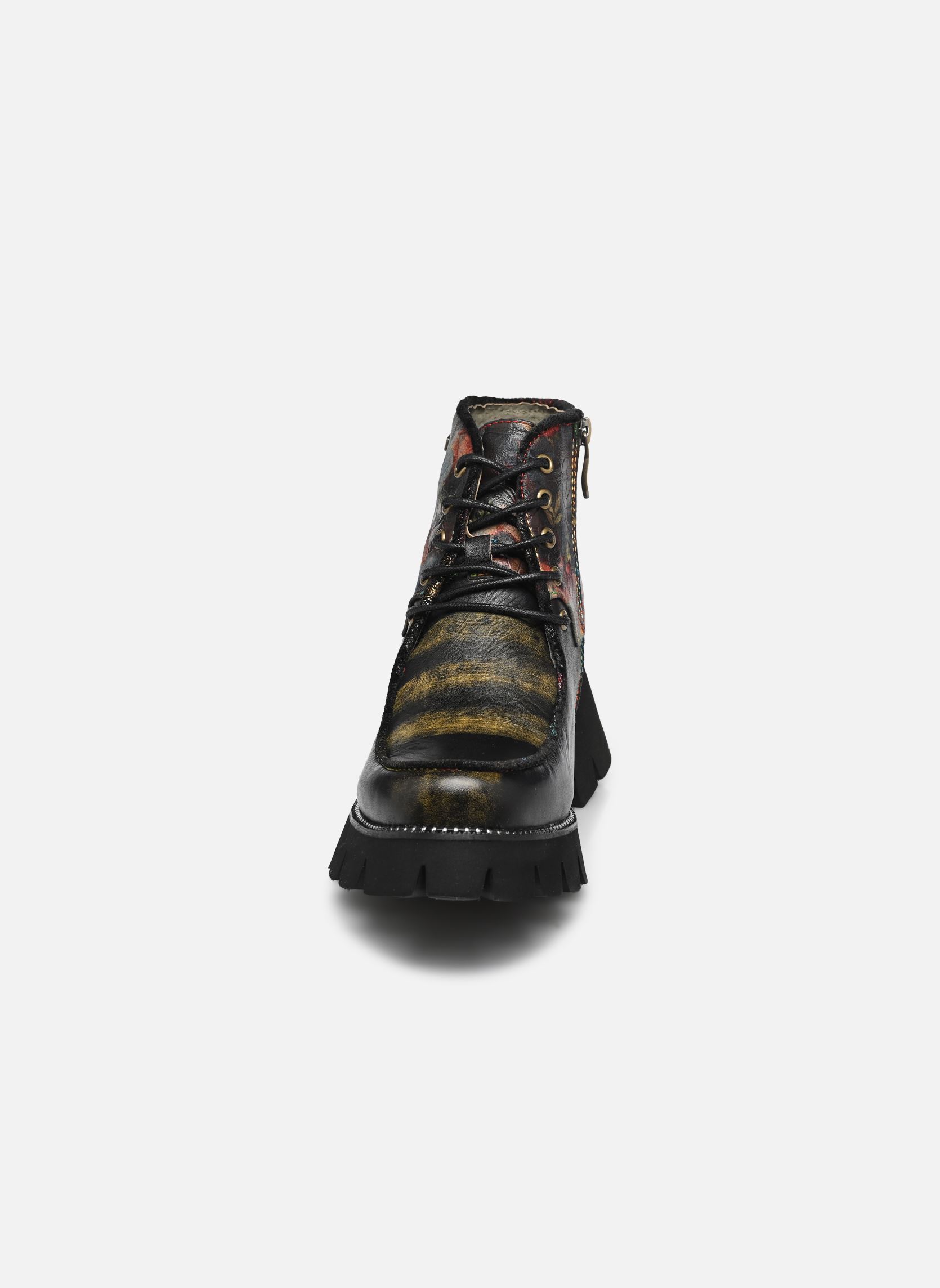 Bottines à lacets OMIO 65 femme noir Laura Vita Bottines à lacets OMIO 65 femme noir NOIR