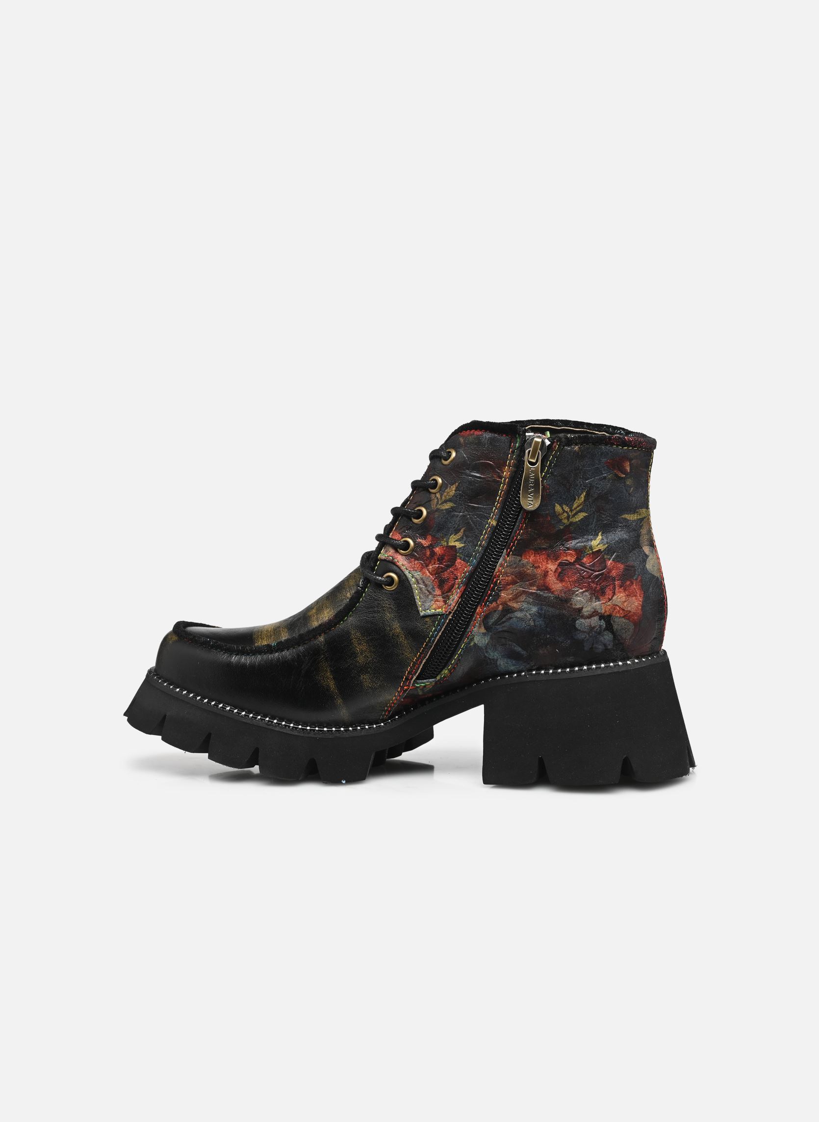 Bottines à lacets OMIO 65 femme noir Laura Vita Bottines à lacets OMIO 65 femme noir NOIR
