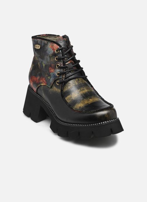 Laura Vita Bottines à lacets OMIO 65 femme noir