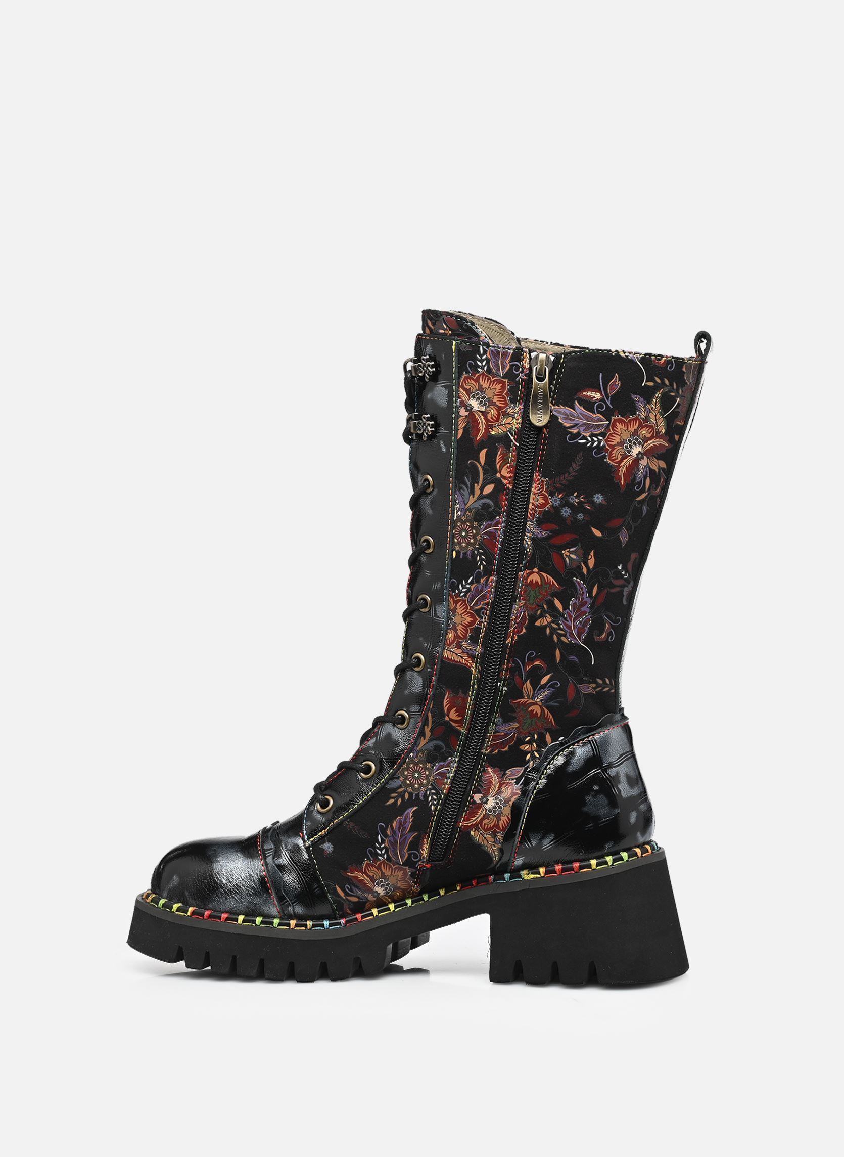 Bottes OYAO 02 femme argent Laura Vita Bottes OYAO 02 femme argent Acier