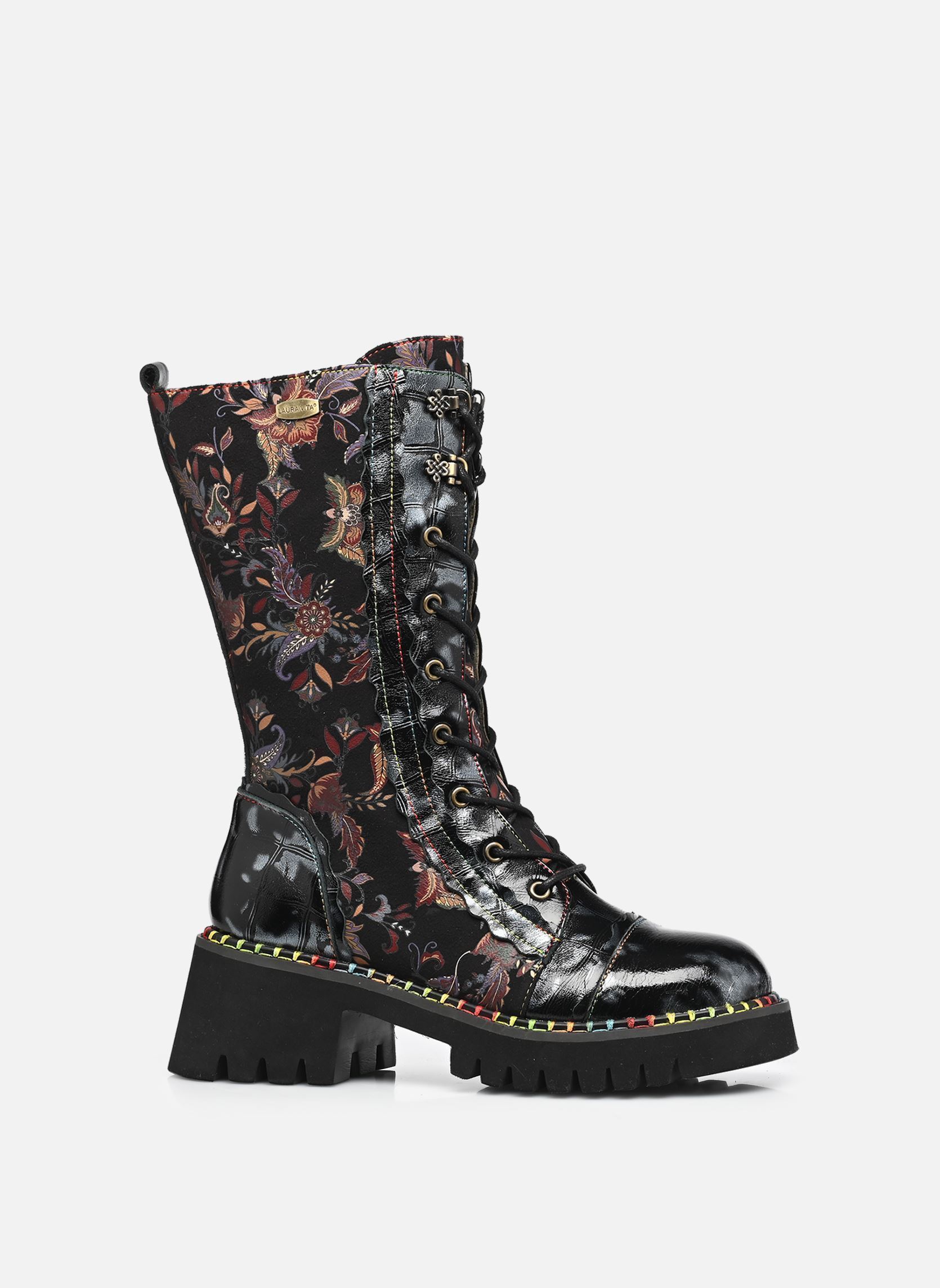 Bottes OYAO 02 femme argent Laura Vita Bottes OYAO 02 femme argent Acier