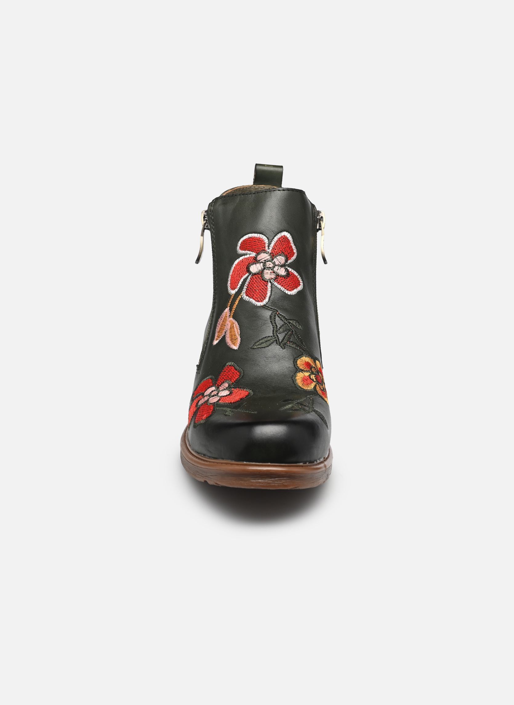 Bottines et boots THOLOS femme vert Laura Vita Bottines et boots THOLOS femme vert Kaki
