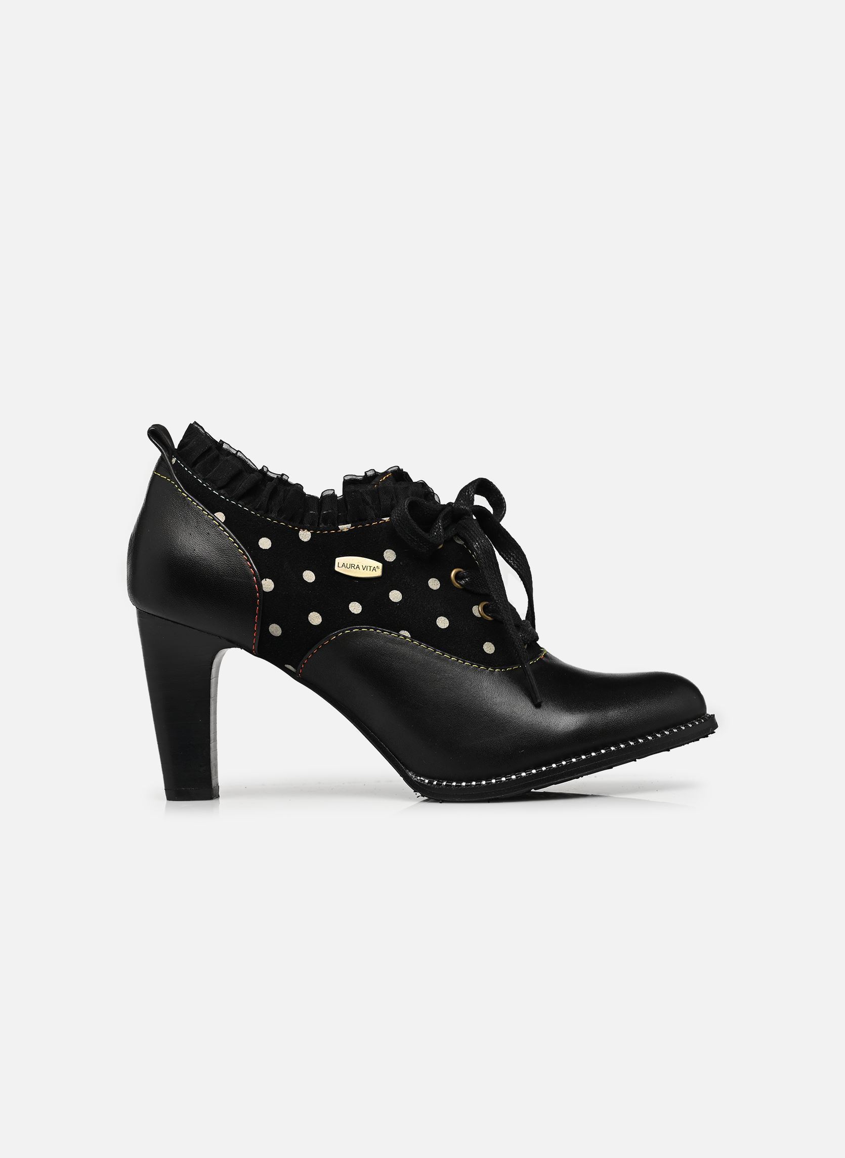 Bottines à lacets ALCBANEO 14 femme noir Laura Vita Bottines à lacets ALCBANEO 14 femme noir DORIAN