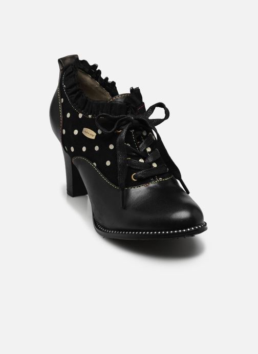 Laura Vita Bottines à lacets ALCBANEO 14 femme noir