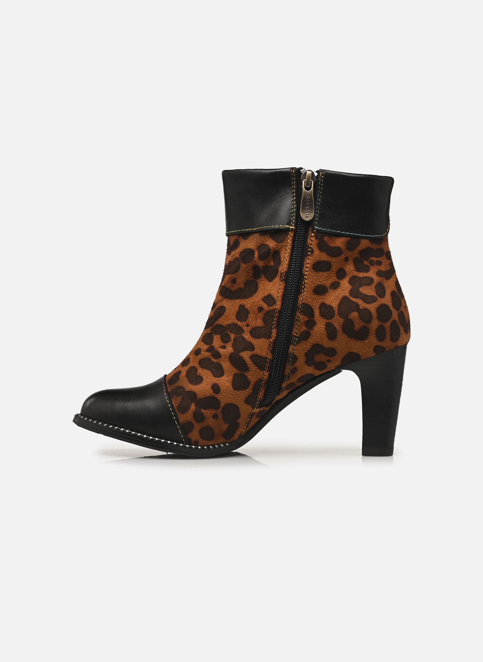 Enkellaarzen en boots ALCBANEO 168 dames meerkleurig Laura Vita Enkellaarzen en boots ALCBANEO 168 dames meerkleurig Noir