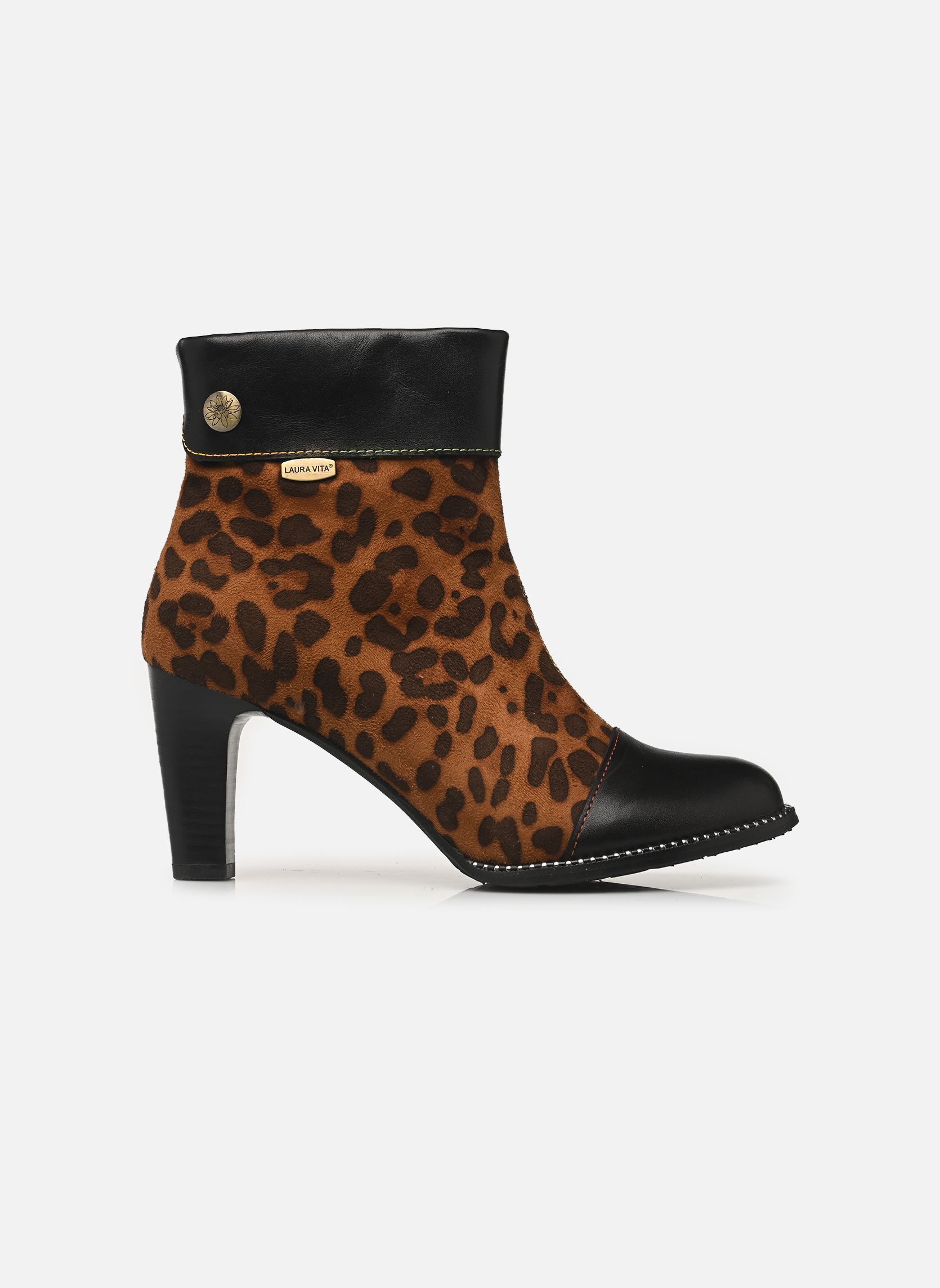 Enkellaarzen en boots ALCBANEO 168 dames meerkleurig Laura Vita Enkellaarzen en boots ALCBANEO 168 dames meerkleurig Noir