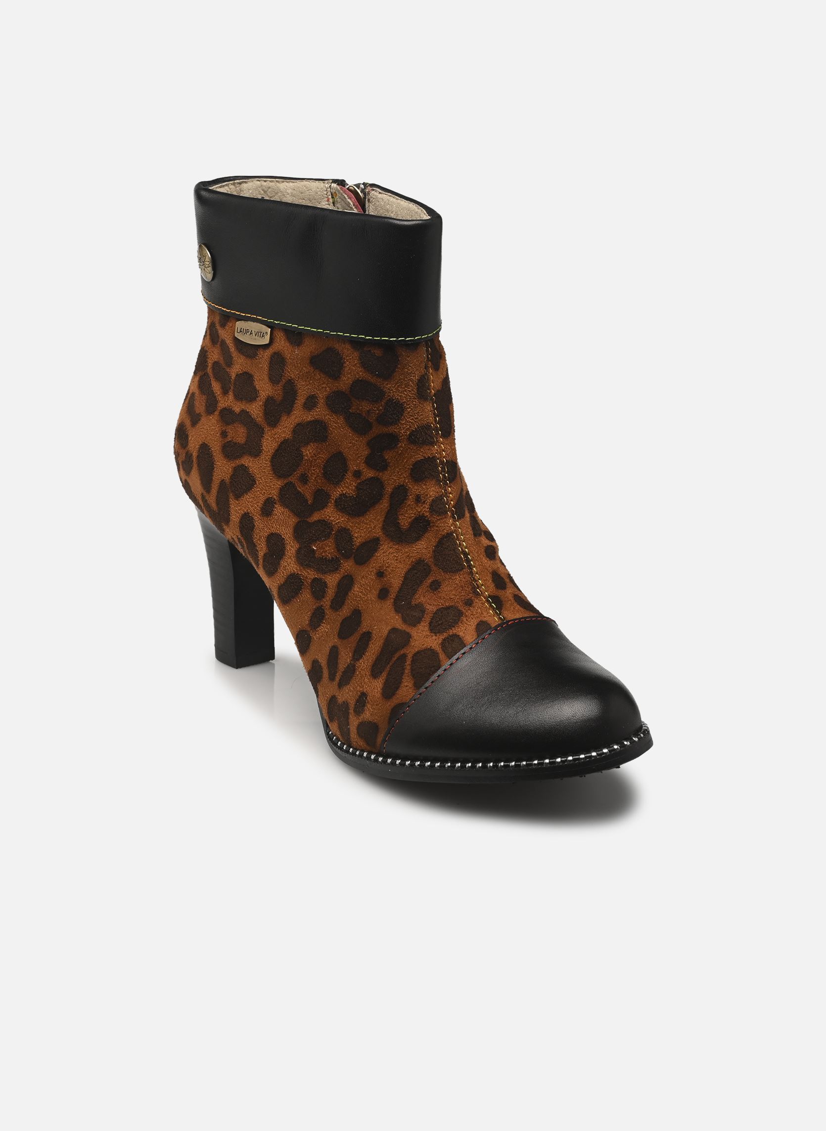 Enkellaarzen en boots ALCBANEO 168 dames meerkleurig Laura Vita Enkellaarzen en boots ALCBANEO 168 dames meerkleurig Noir