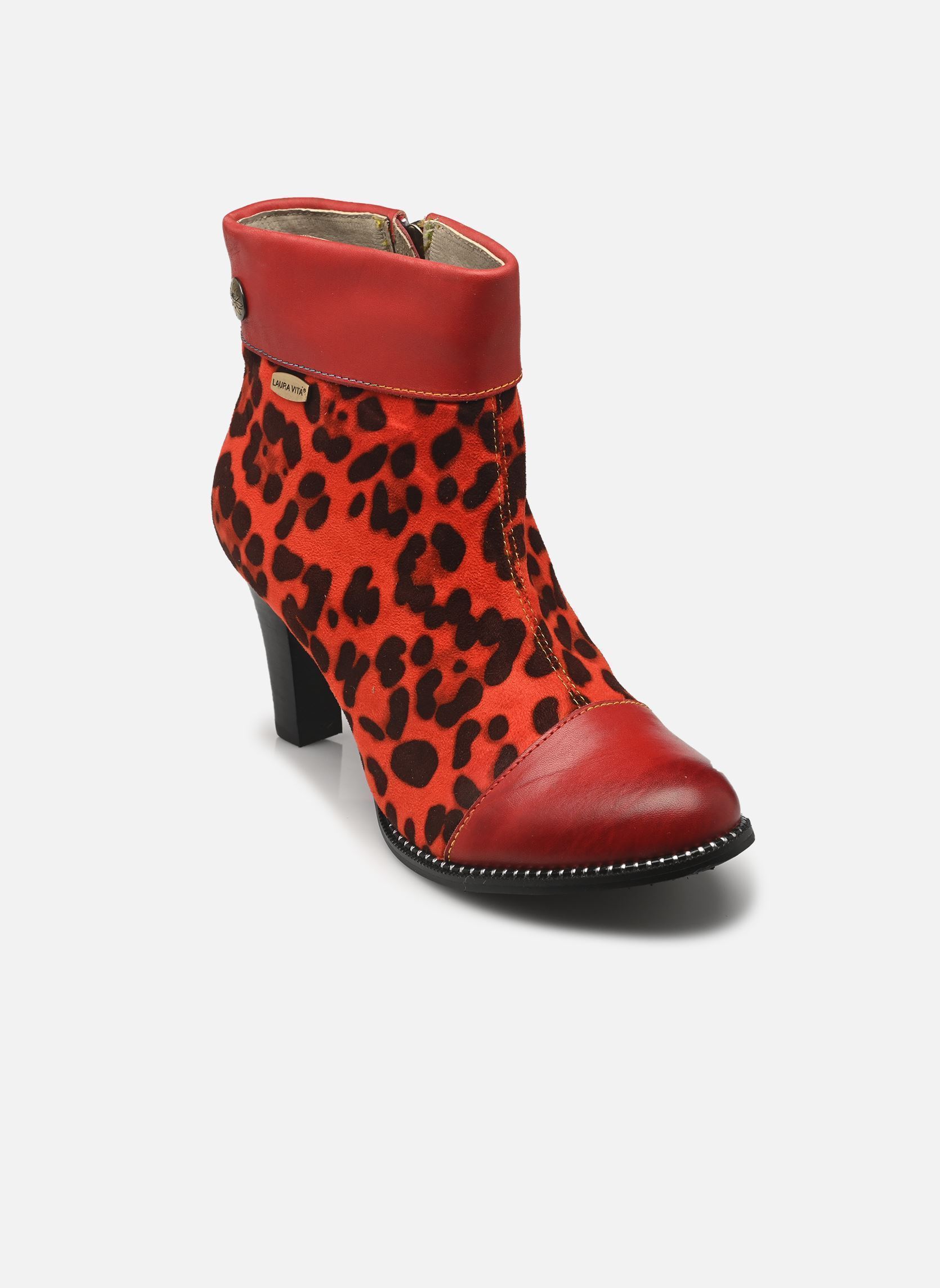 Enkellaarzen en boots ALCBANEO 168 dames meerkleurig Laura Vita Enkellaarzen en boots ALCBANEO 168 dames meerkleurig Rouge