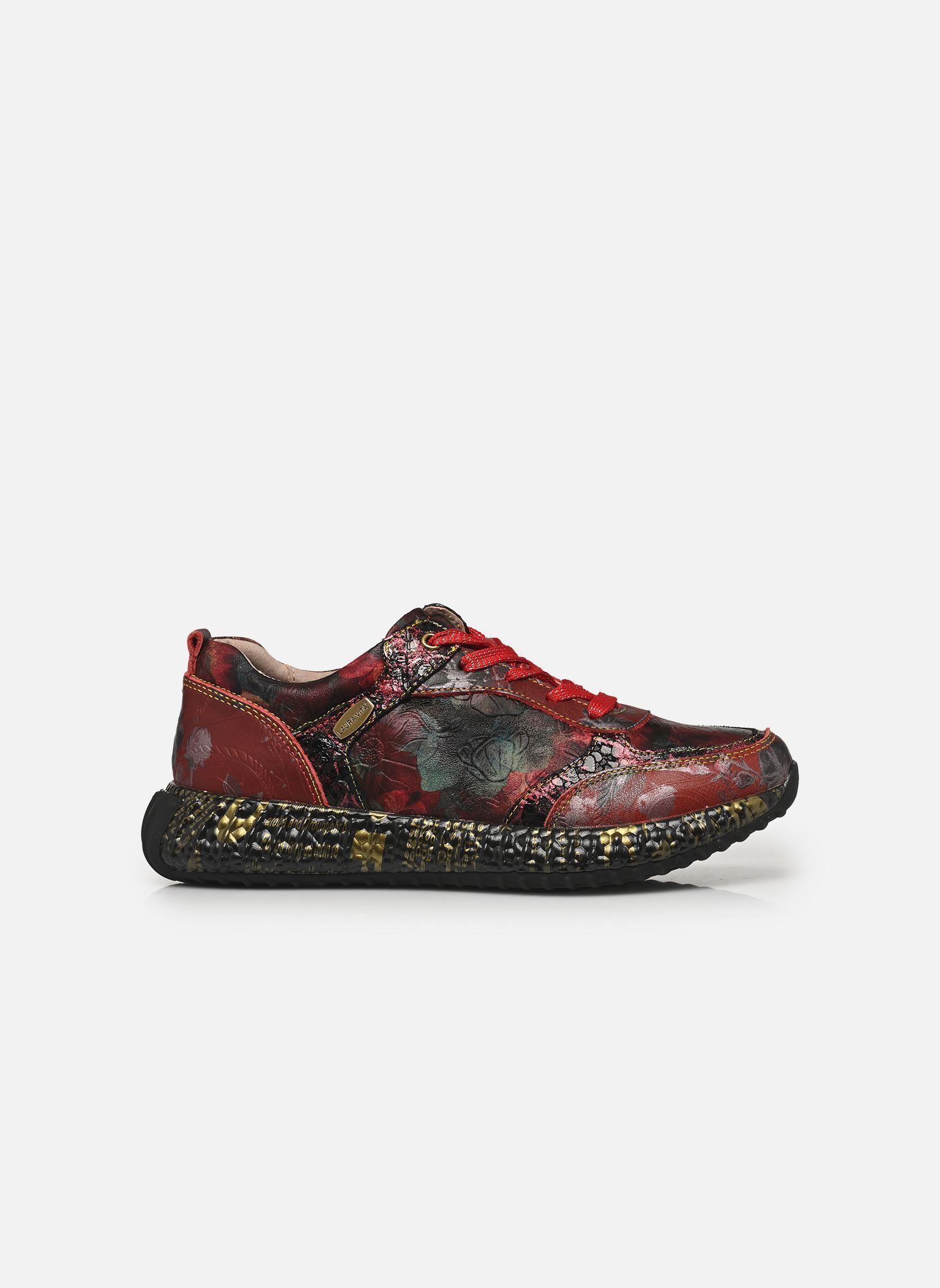 Niedrige Sneaker BURTON 36 damen rot Laura Vita Niedrige Sneaker BURTON 36 damen rot Rouge