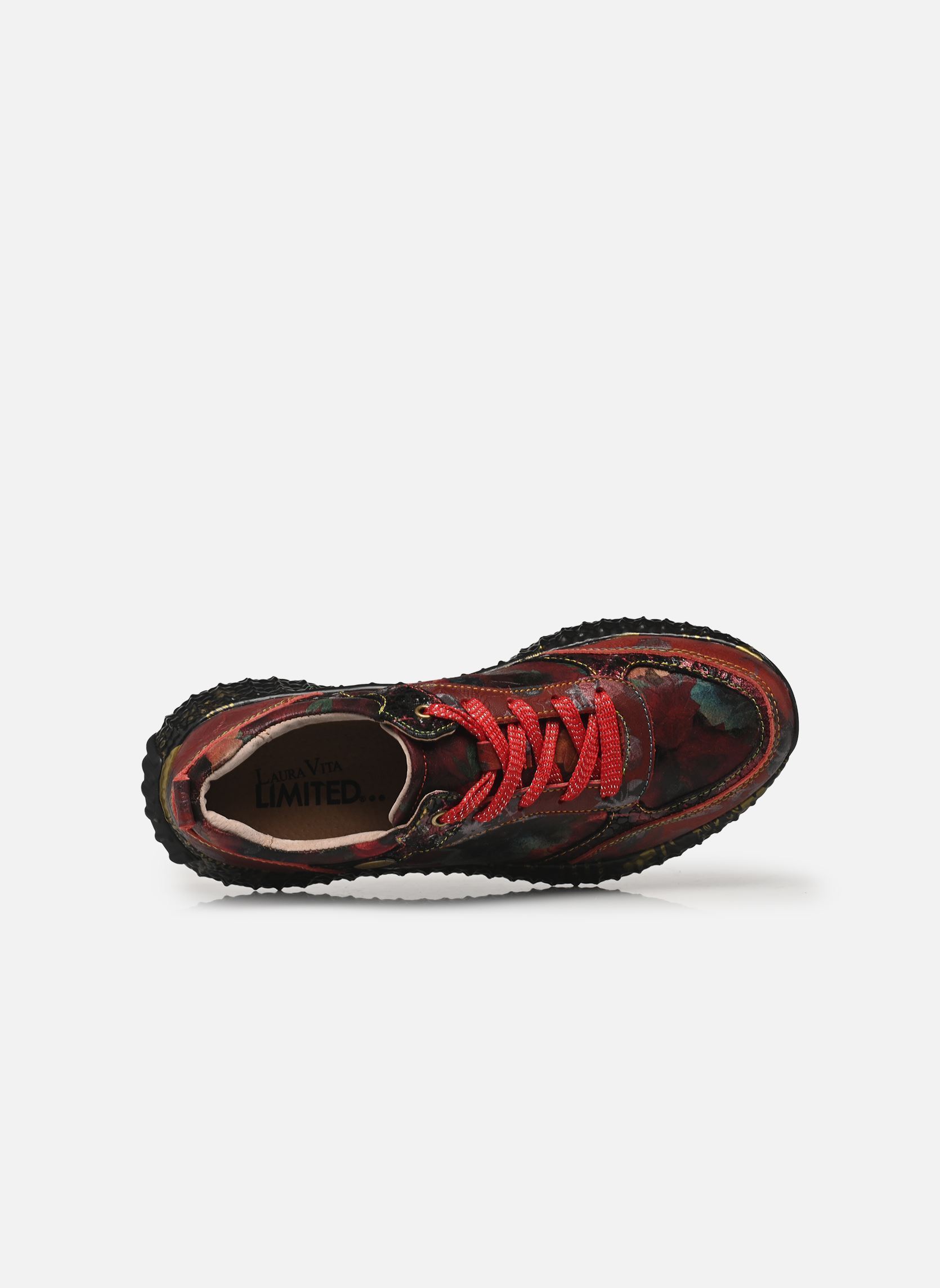 Niedrige Sneaker BURTON 36 damen rot Laura Vita Niedrige Sneaker BURTON 36 damen rot Rouge