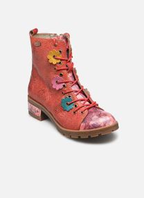 Bottines à lacets COCRAILO 84 femme rouge Laura Vita Bottines à lacets COCRAILO 84 femme rouge ROUGE