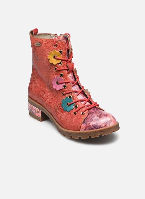 Laura Vita Bottines à lacets COCRAILO 84 femme rouge
