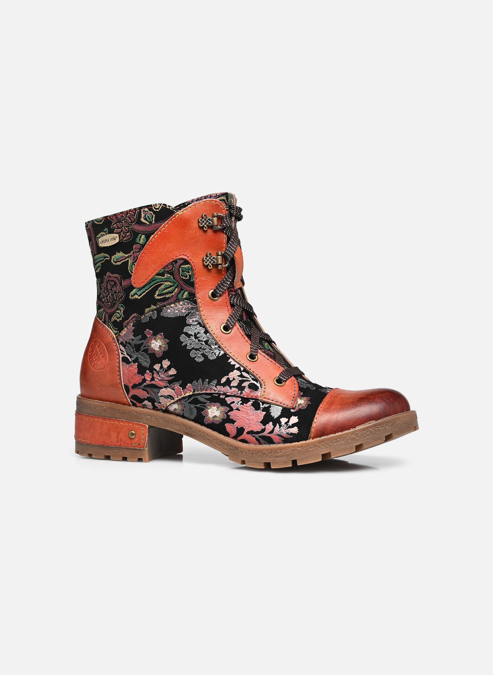 Geschnürte Stiefeletten COCRAILO 86 damen orange Laura Vita Geschnürte Stiefeletten COCRAILO 86 damen orange ORANGE