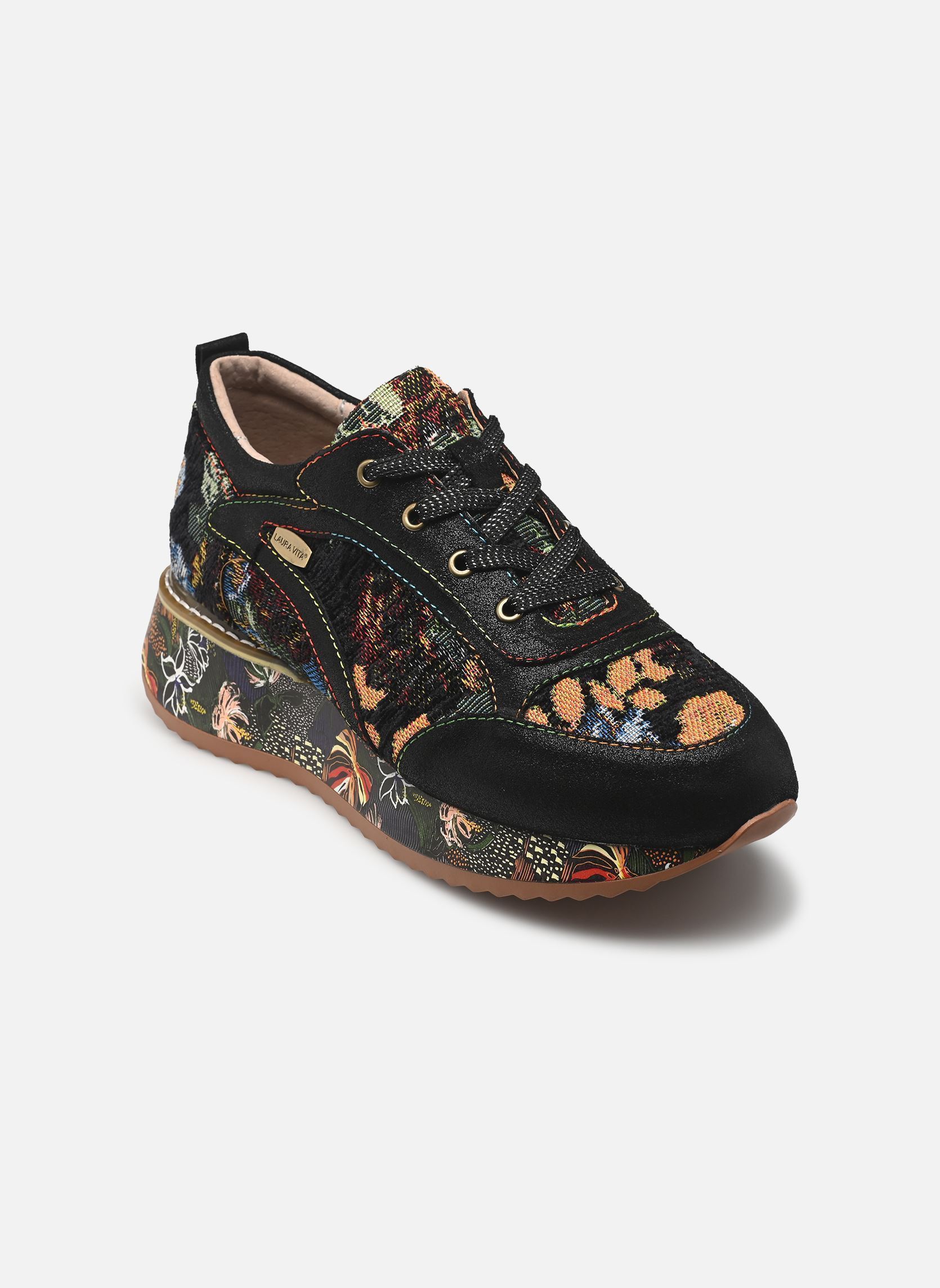 Baskets DELPHINE 15 femme noir Laura Vita Baskets DELPHINE 15 femme noir Noir