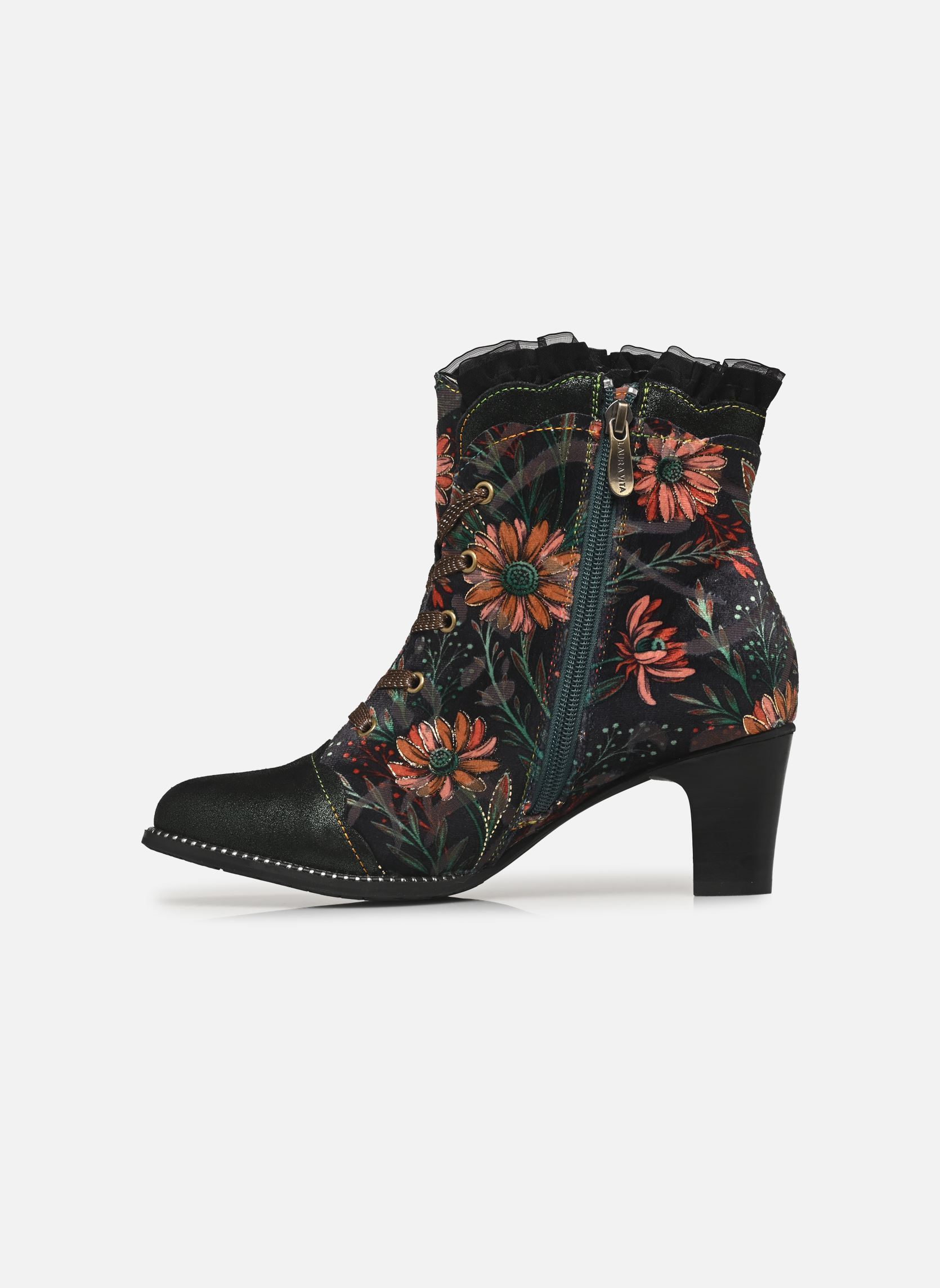 Geschnürte Stiefeletten ELCODIEO 24 damen blau Laura Vita Geschnürte Stiefeletten ELCODIEO 24 damen blau KAKI