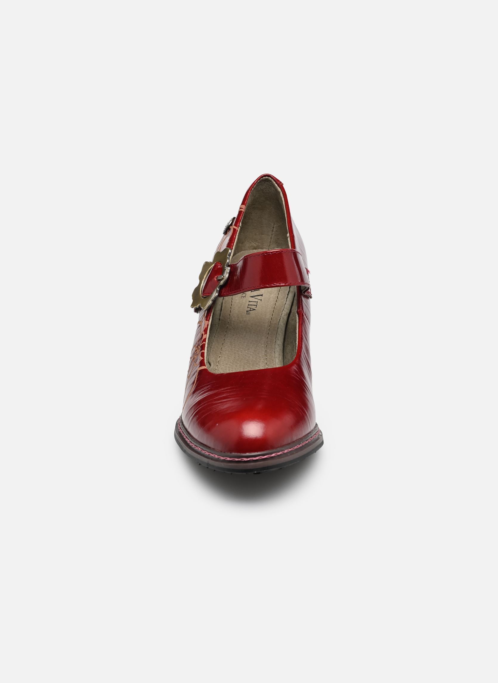 Pumps mit Riemchen ELEAO 01 damen rot Laura Vita Pumps mit Riemchen ELEAO 01 damen rot WINE