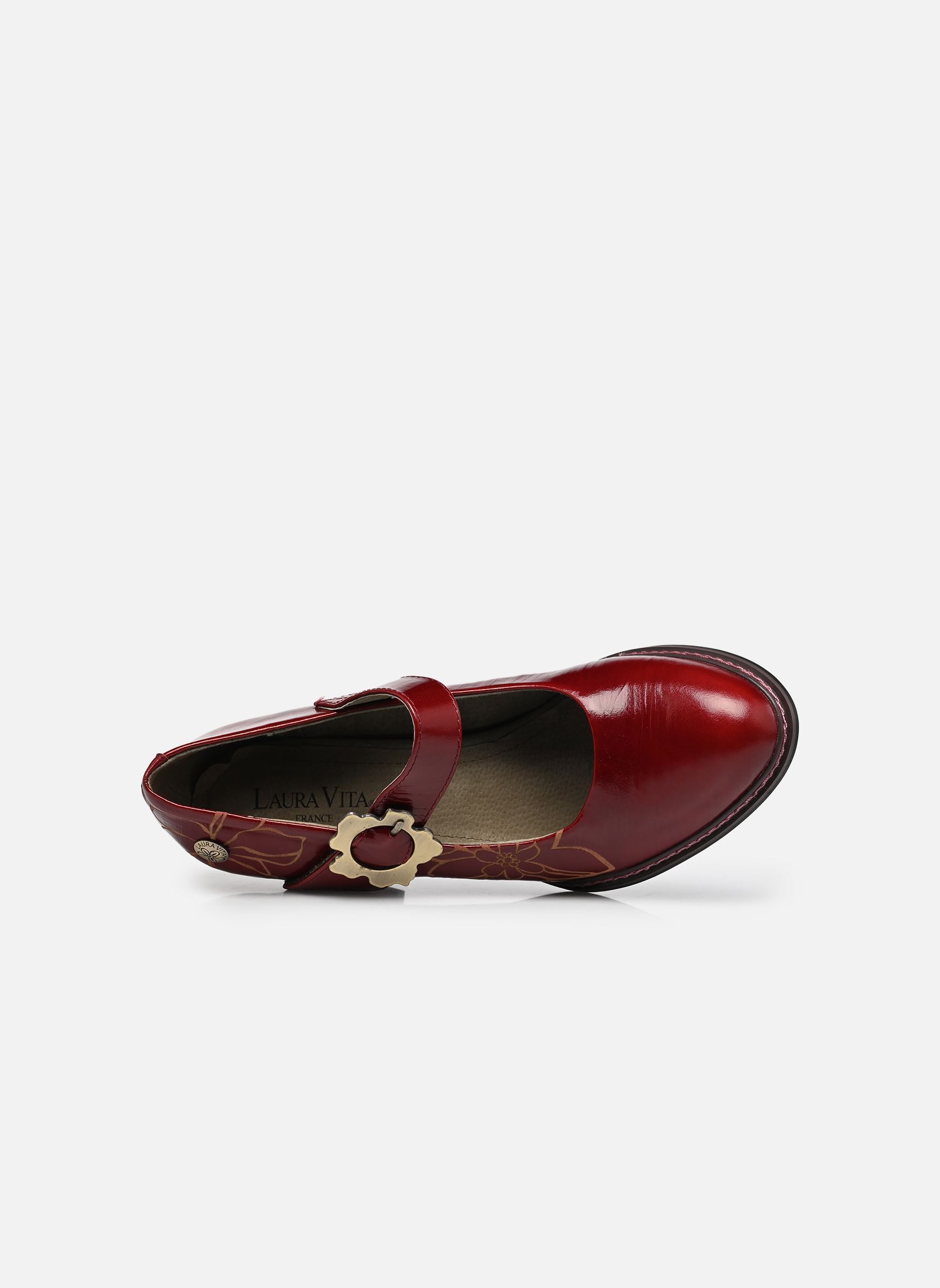 Pumps mit Riemchen ELEAO 01 damen rot Laura Vita Pumps mit Riemchen ELEAO 01 damen rot WINE